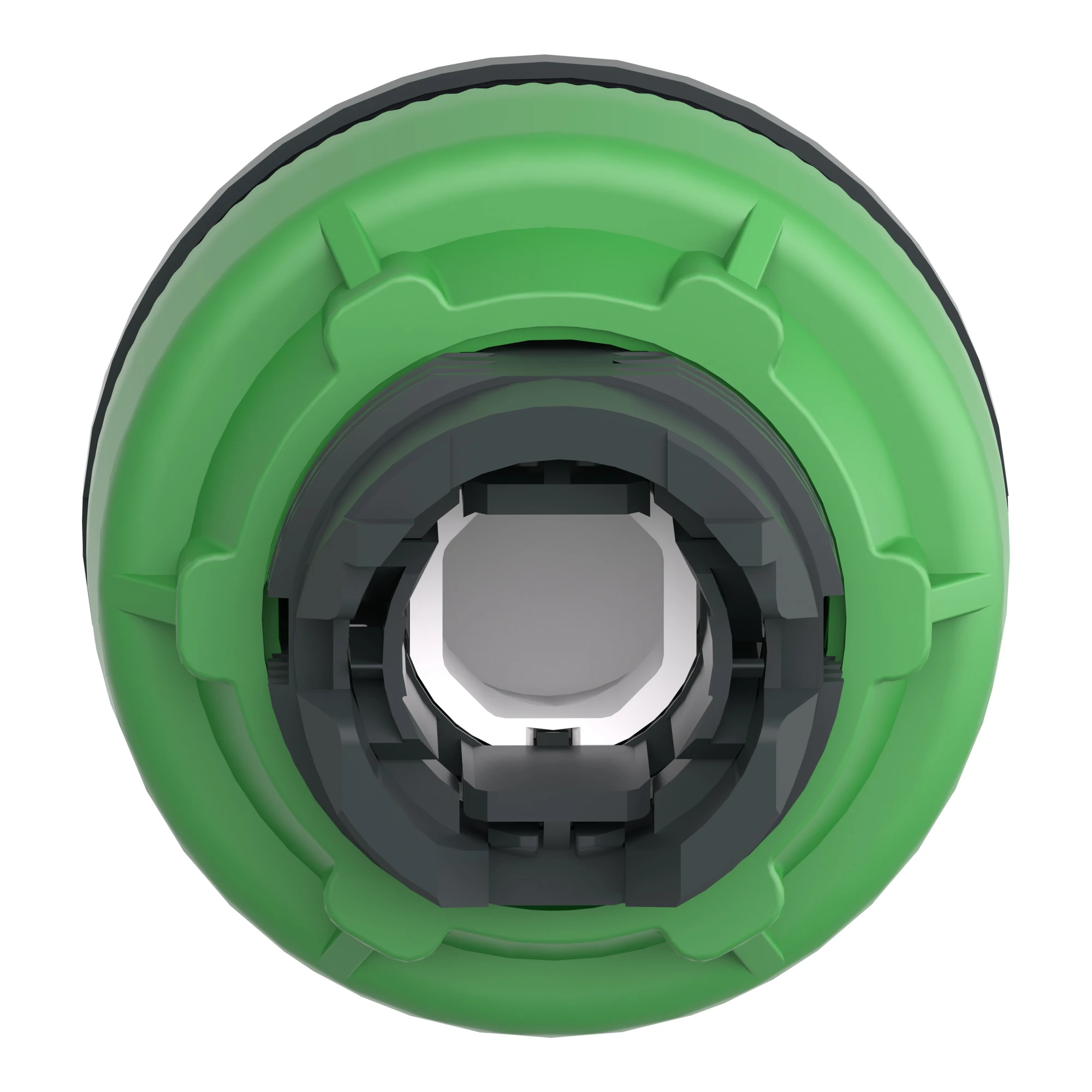 Schneider Electric ZB5FH33 Illuminated Push Button, Front Element, Harmony XB5F, Plastic, 30mm, Green, Prominent, Unlabeled, Latching (img_002) Schneider Electric ZB5FH33 Illuminated Push Button, Front Element, Harmony XB5F, Plastic, 30mm, Green, Prominent, Unlabeled, Latching (img_002)