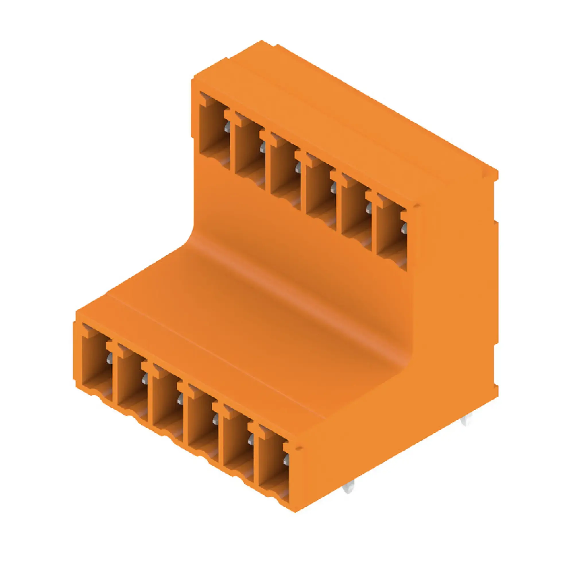 Weidmüller 1032140000 PCB connector (board connection), 160 V, 17.5 A, Pitch in mm: 3.81, Number of poles: 12, THT solder connection, Box (img_001)