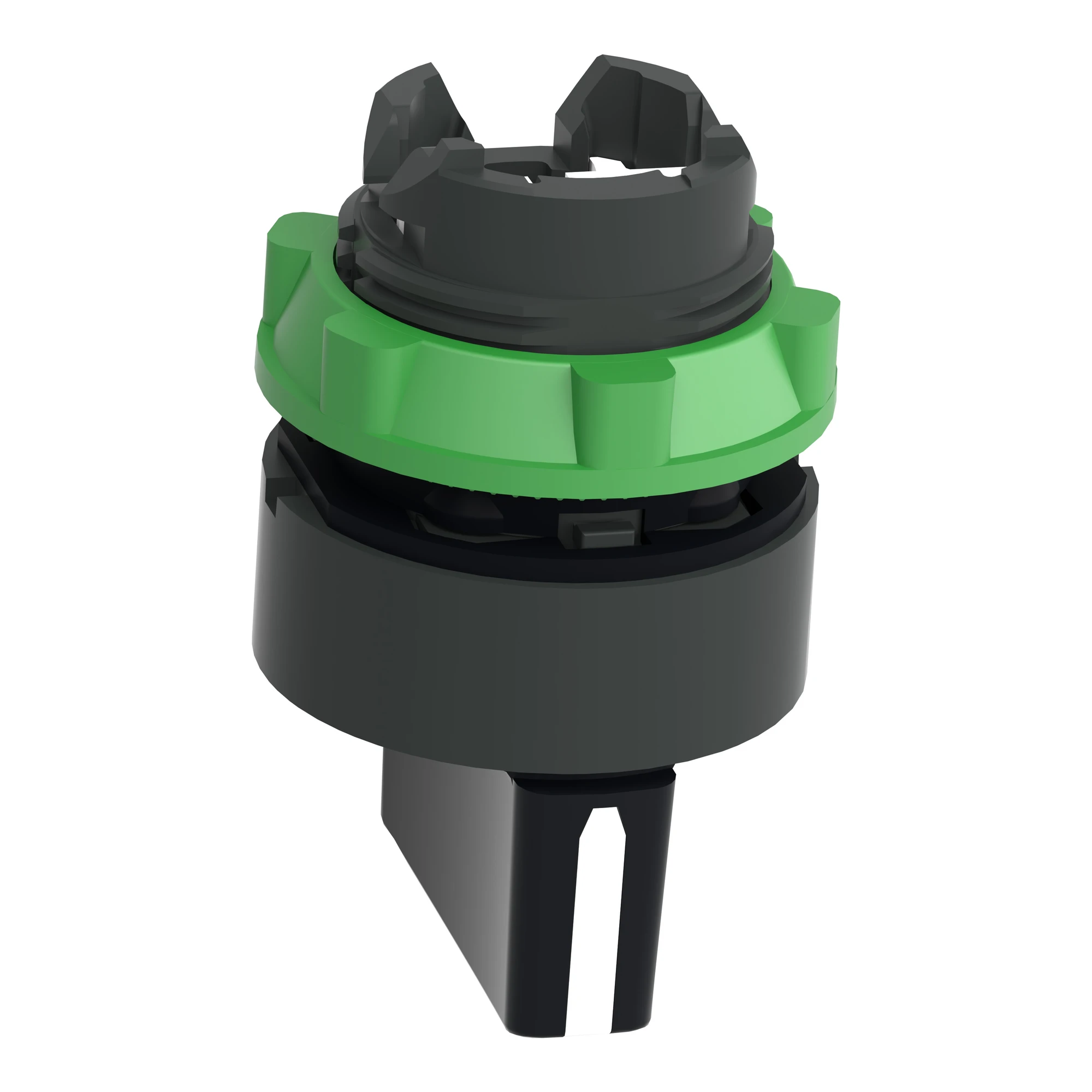 Schneider Electric ZB5AD5TQ Selector switch, front element, Harmony XB5, plastic, 22mm, black, 3 positions, center detent, bulk packaging (img_007)