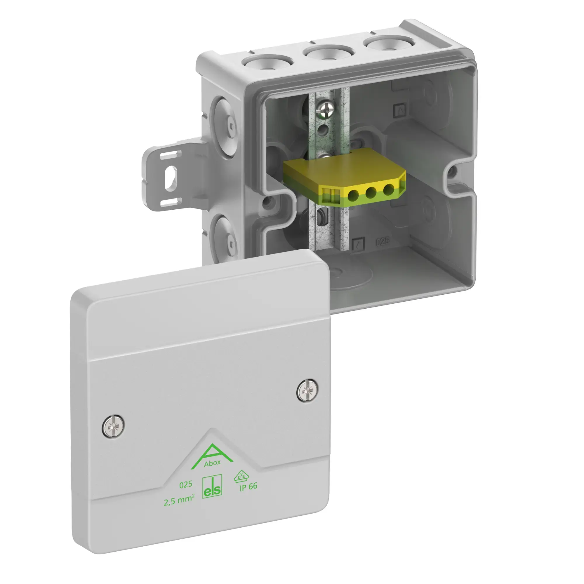 Spelsberg 80442701 Junction box, Type of protection IP66, max. 2,5², Impact strength IK07, Protection class II, Ui 690V AC, Ui 690V DC, DLG, VDE, Halogen free (img_001) Spelsberg 80442701 Junction box, Type of protection IP66, max. 2,5², Impact strength IK07, Protection class II, Ui 690V AC, Ui 690V DC, DLG, VDE, Halogen free (img_001)