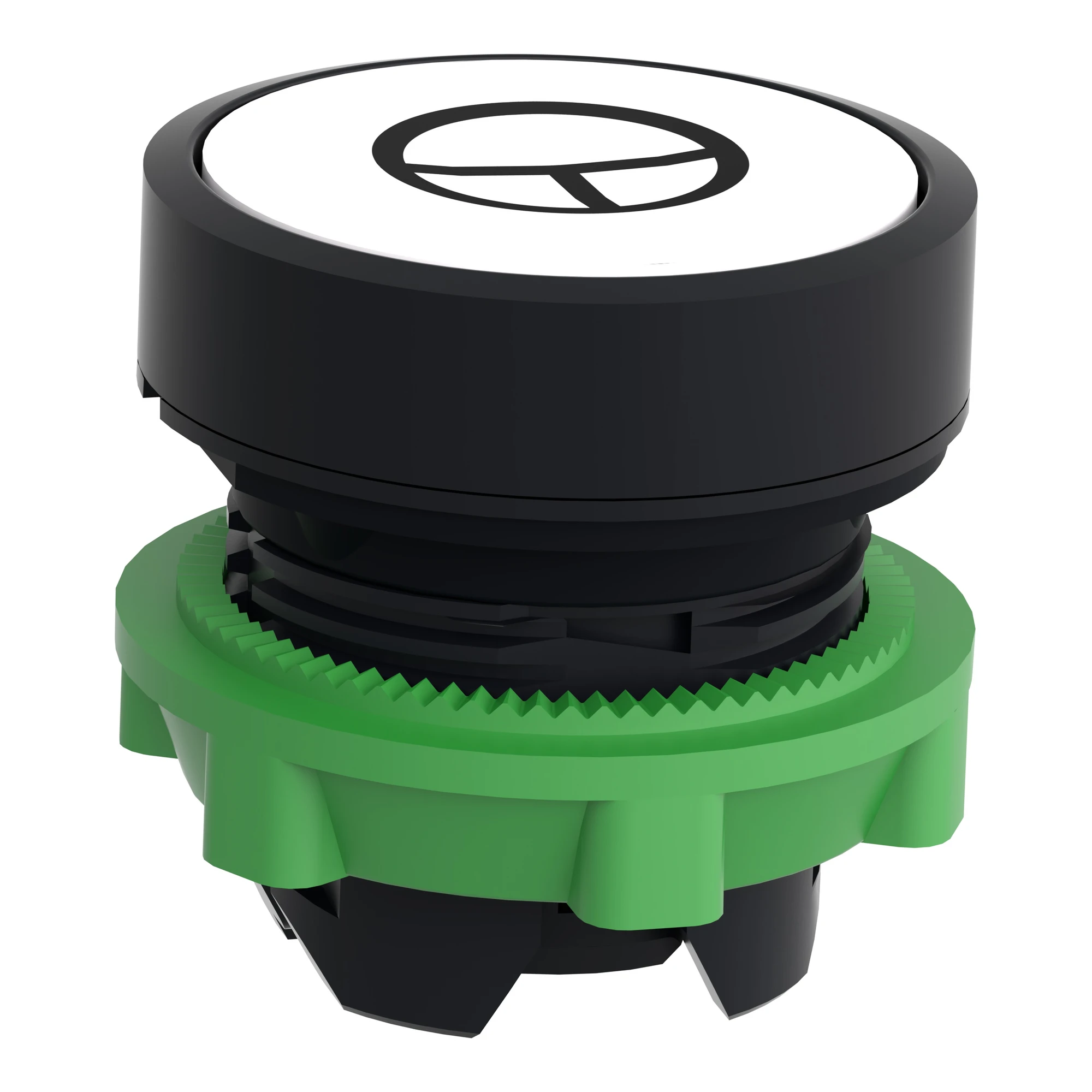 Schneider Electric ZB5AA145 Push-button, front element, Harmony XB5, plastic, 22mm, white, labeled T, momentary (img_005)