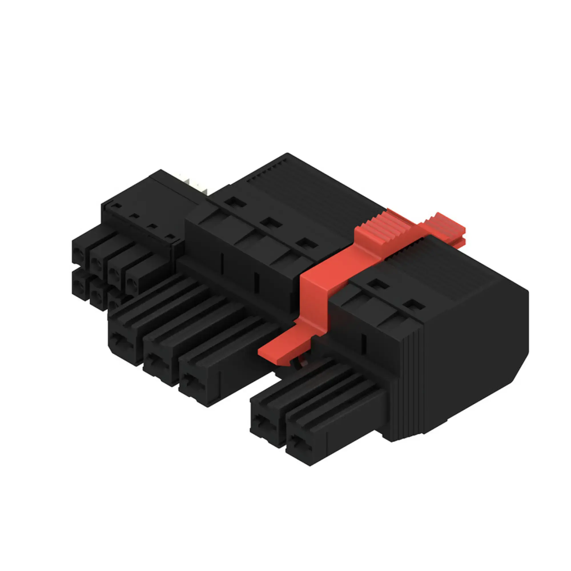 Weidmüller 1157240000 Hybrid connector (wire connection), 7.62 mm, Number of poles: 5, PUSH IN with actuator, PUSH IN without actuator (img_001)