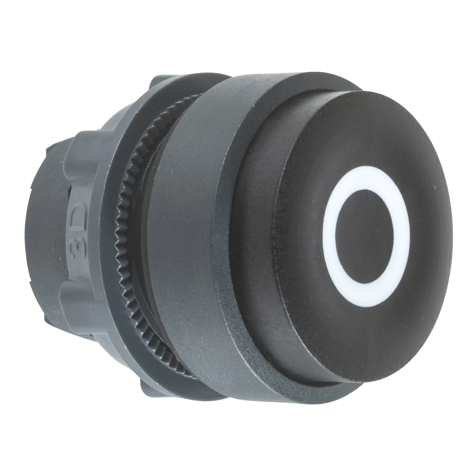 Schneider Electric ZB5AL232 Pushbutton, front element, Harmony XB5, plastic, 22mm, black, raised, marked O, momentary (img_001) Schneider Electric ZB5AL232 Pushbutton, front element, Harmony XB5, plastic, 22mm, black, raised, marked O, momentary (img_001)