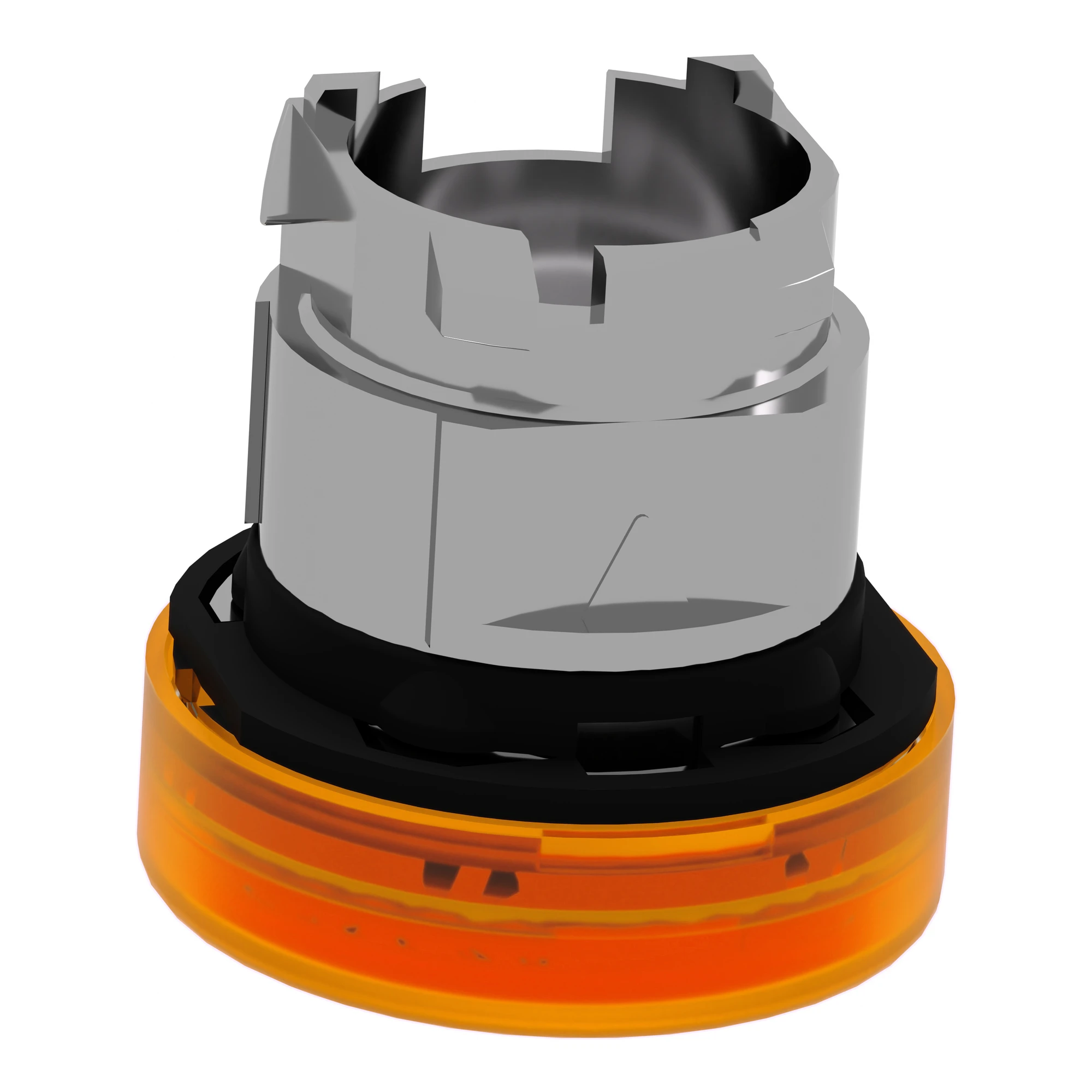 Schneider Electric ZB4BV053 Pilot light, Front element, Harmony XB4, Metal, 22mm, orange, for universal LED, smooth dome (img_007) Schneider Electric ZB4BV053 Pilot light, Front element, Harmony XB4, Metal, 22mm, orange, for universal LED, smooth dome (img_007)