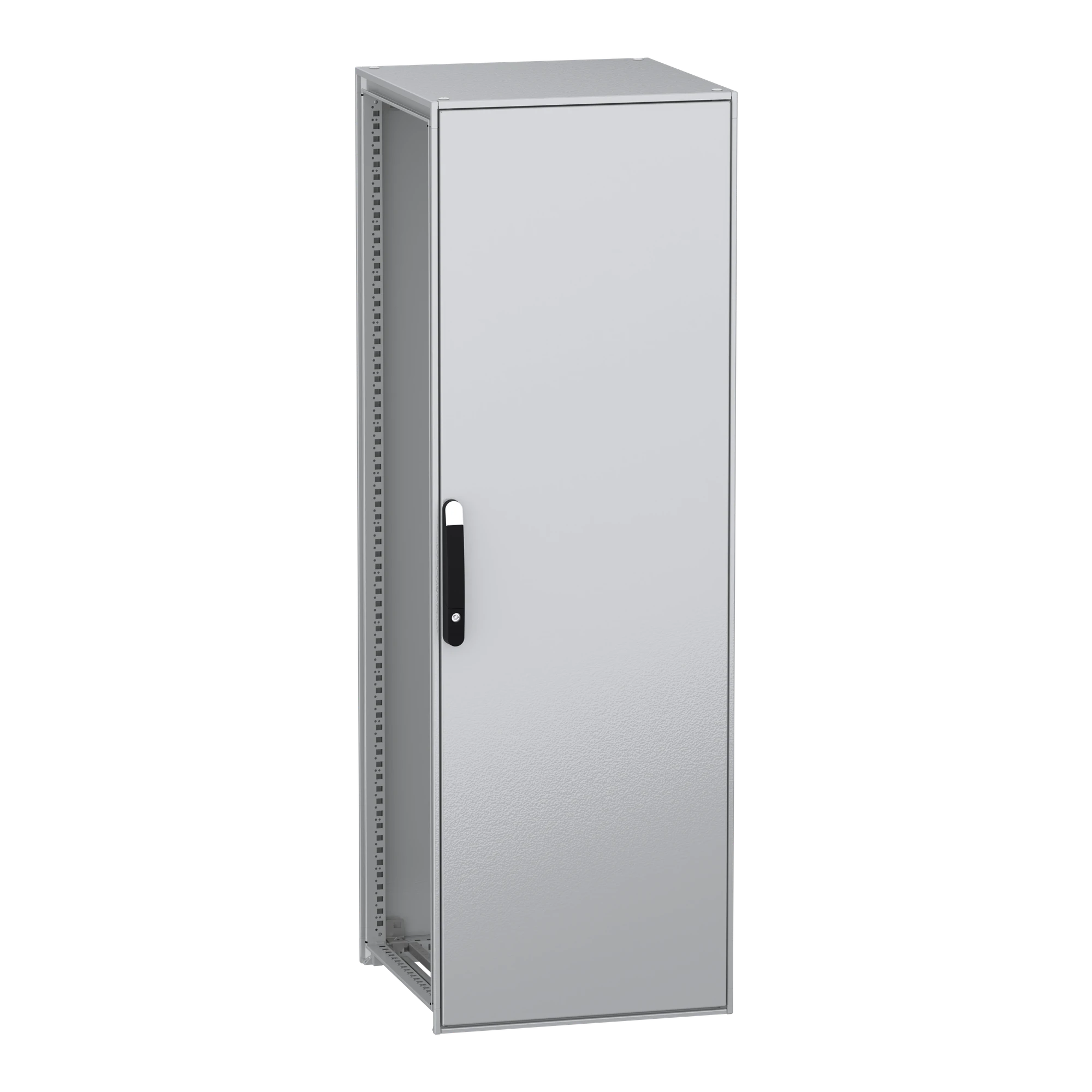 Schneider Electric NSYSFN18660 Floor-standing enclosure, electrical, PanelSeT SFN, from decarbonized steel, without mounting plate, assembled, 1800x600x600mm, IP55 (img_001)