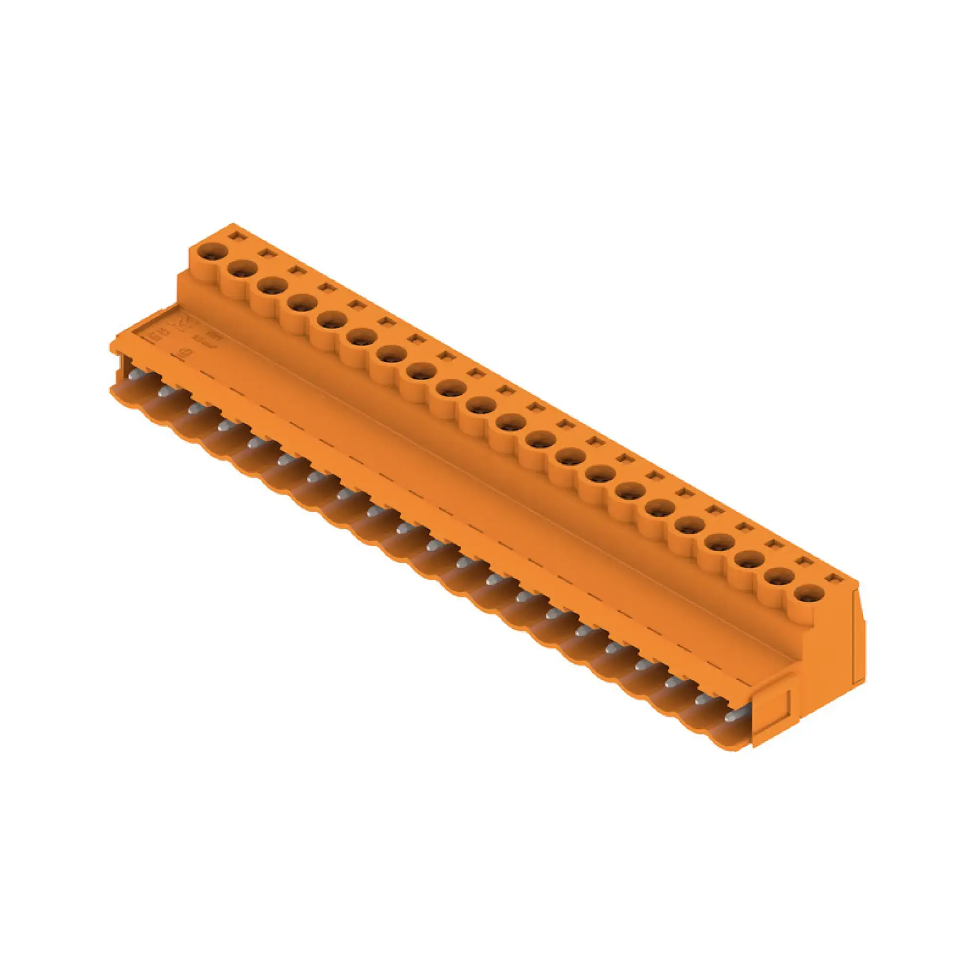 Weidmüller 1645190000 PCB connector (wire connection), 320 V, 21.5 A, Pitch in mm: 5.08, 3.31 mm², Number of poles: 21, Clamping yoke connection, Box (img_001) Weidmüller 1645190000 PCB connector (wire connection), 320 V, 21.5 A, Pitch in mm: 5.08, 3.31 mm², Number of poles: 21, Clamping yoke connection, Box (img_001)