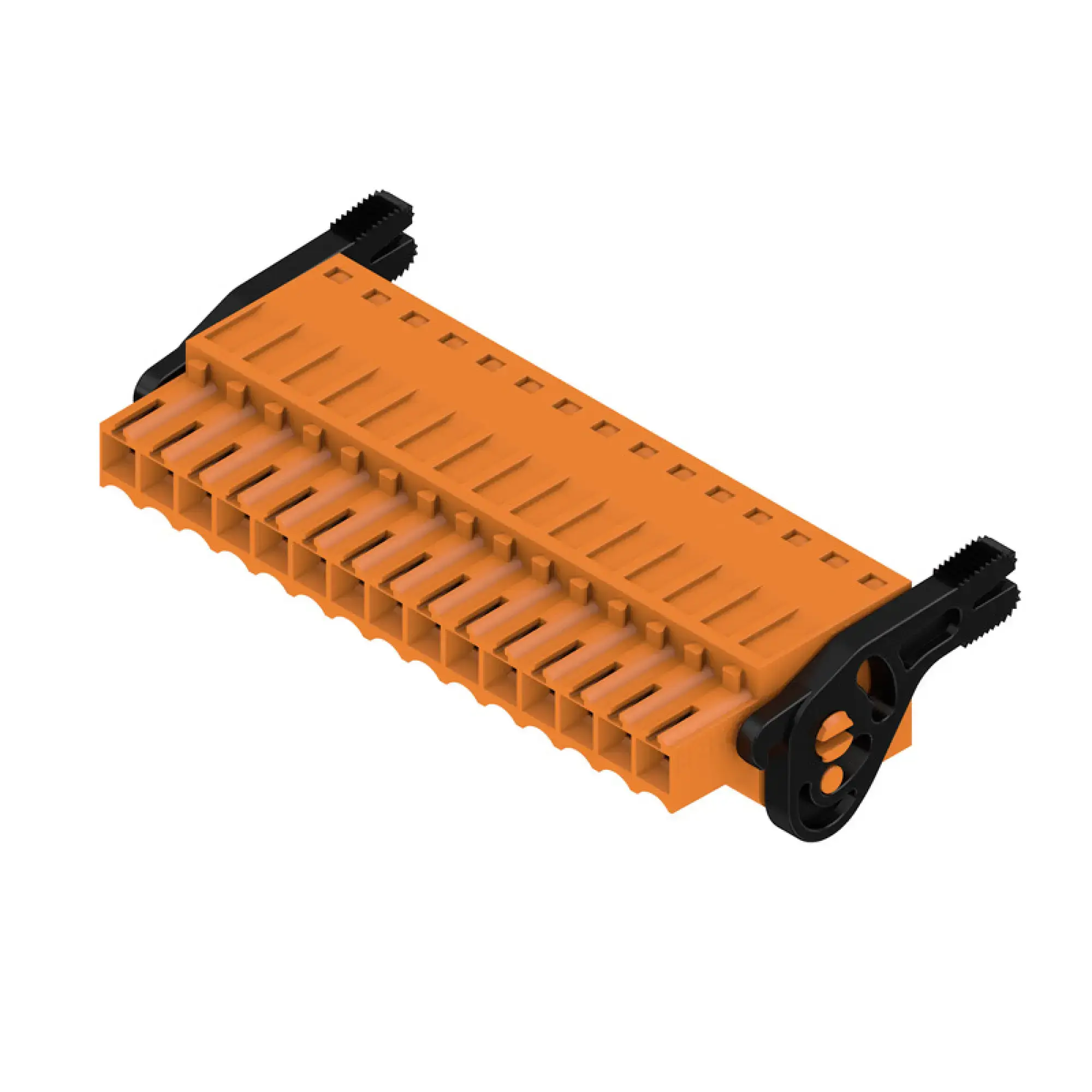 Weidmüller 1531370000 PCB connector (wire connection), 160 V, 14.5 A, Pitch in mm: 3.50, 1.5 mm², Number of poles: 15, Tension-clamp connection, Box BLZF 3.50/15/180LR SN OR BX (img_001)