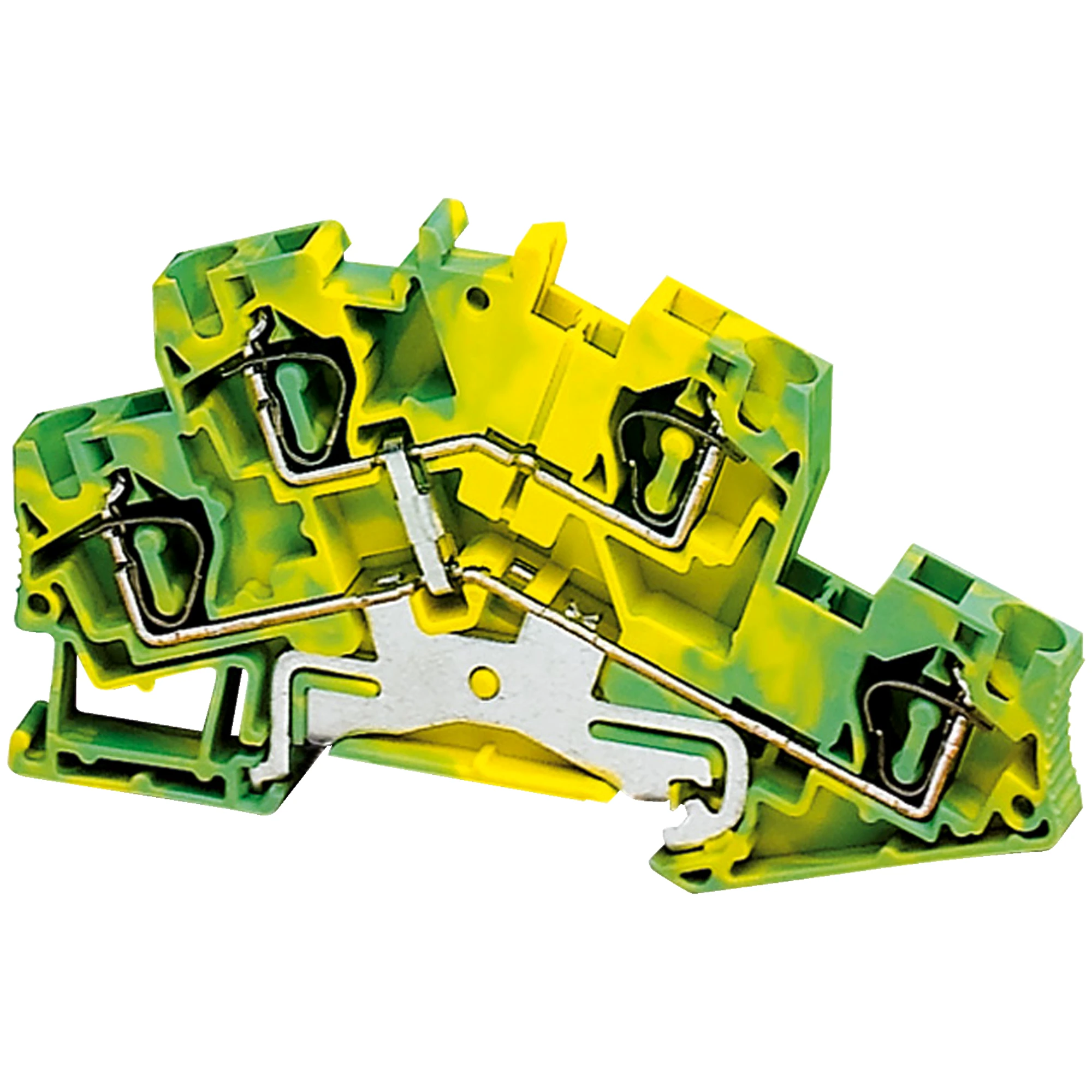 Schneider Electric NSYTRR44DPE Linergy Grounding Terminal, 4mm2, two levels, 1x1, spring, green-yellow (img_001) Schneider Electric NSYTRR44DPE Linergy Grounding Terminal, 4mm2, two levels, 1x1, spring, green-yellow (img_001)