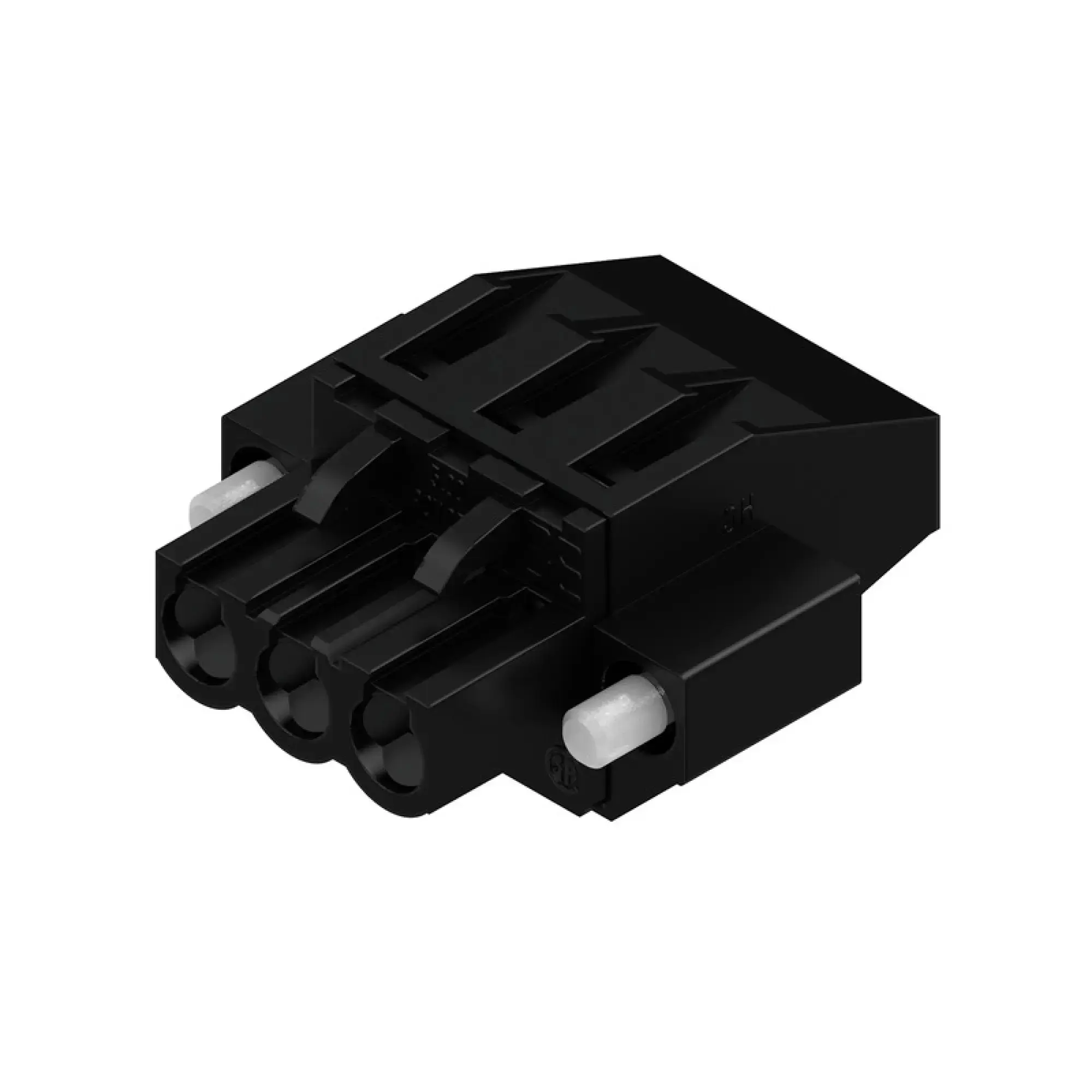 Weidmüller 1960720000 PCB connector (wire connection), 320 V, 23 A, Pitch in mm: 5.00, 4 mm², Number of poles: 3, Clamping yoke connection, Box (img_001)