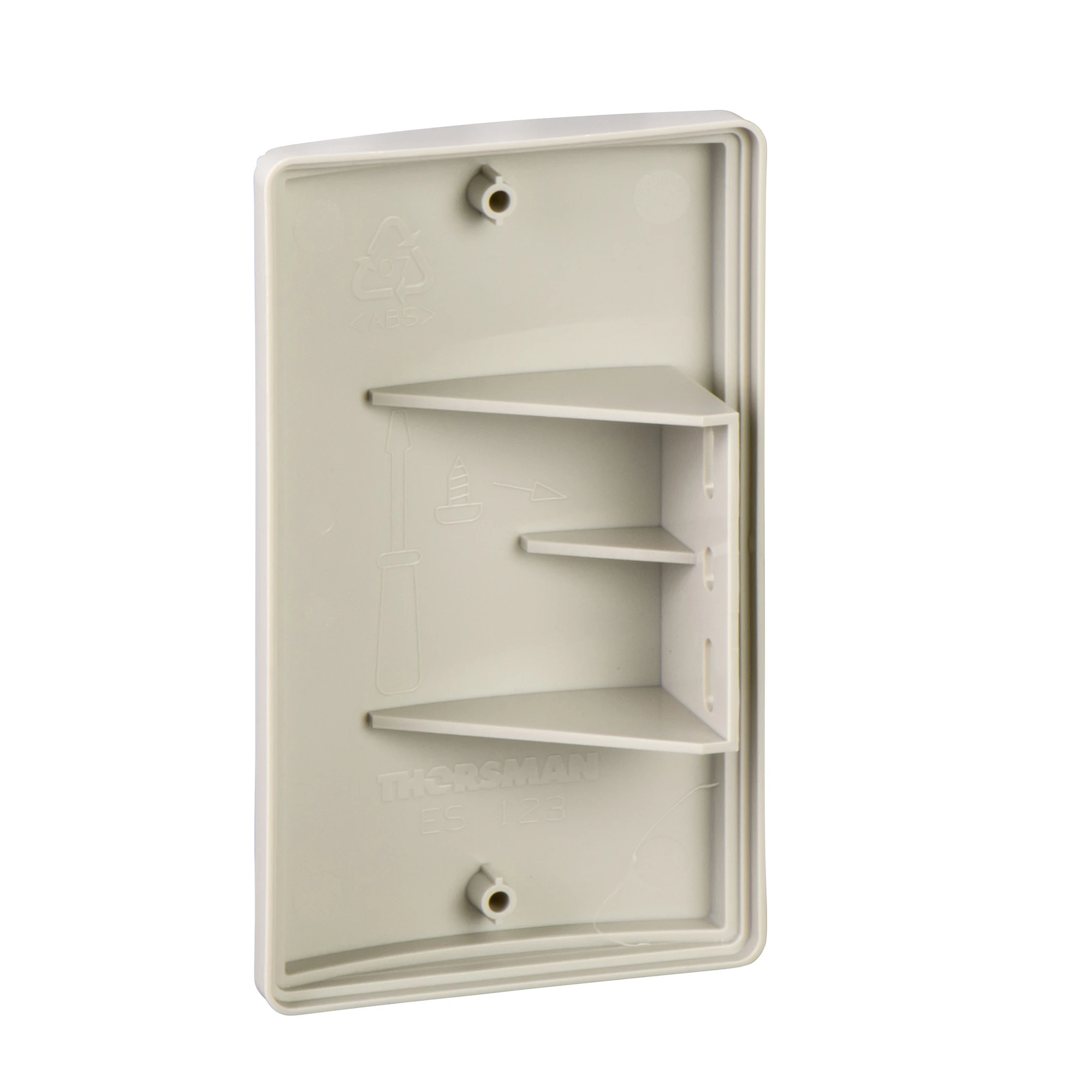 Schneider Electric 5504160 INKA Duct End Piece PVC 100/72 RAL9016 white Type: INKA-ES101ABS (img_001)