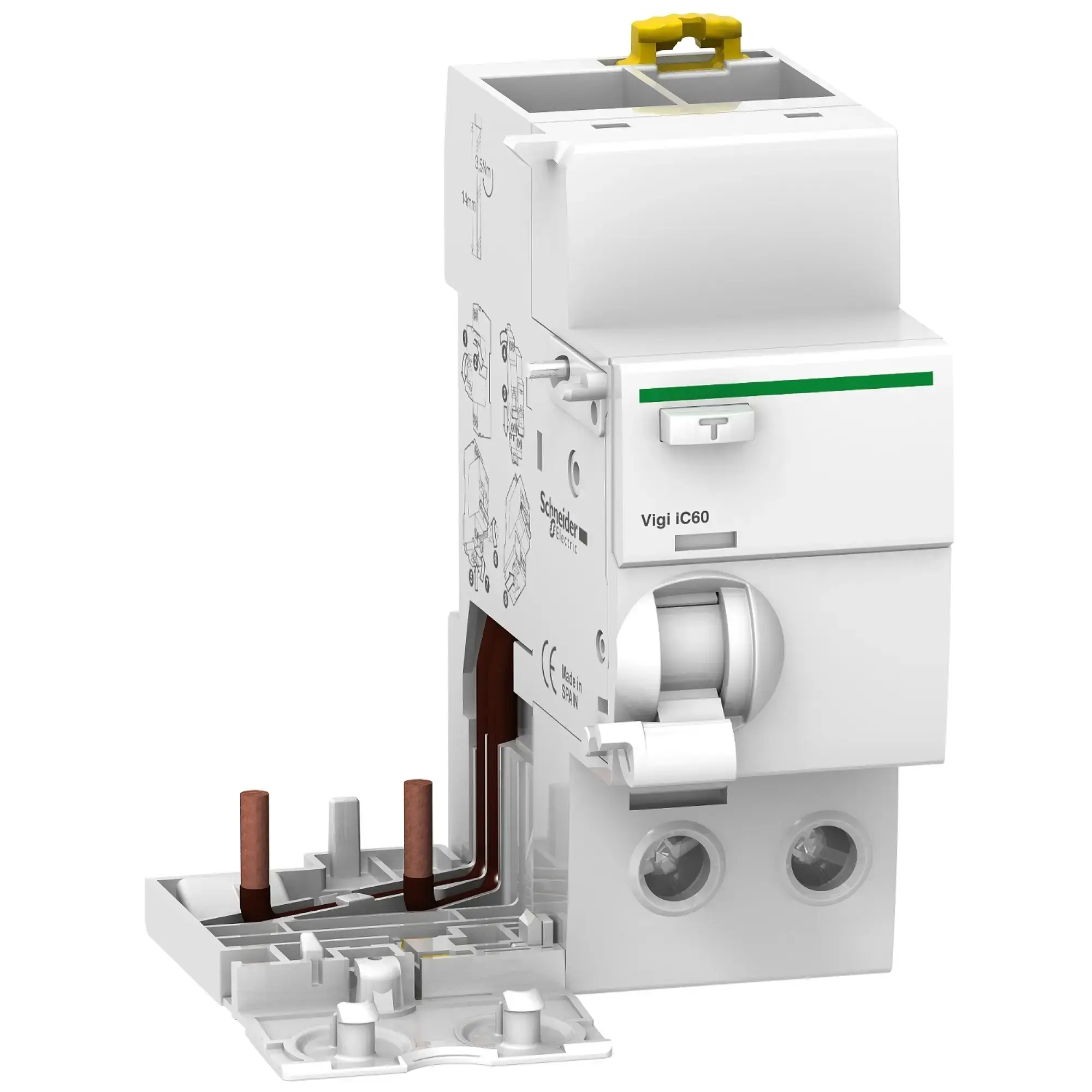 Schneider Electric A9V26263 RCD Block Vigi iC60L, 2P, 63A, 500mA, Type A (img_002)