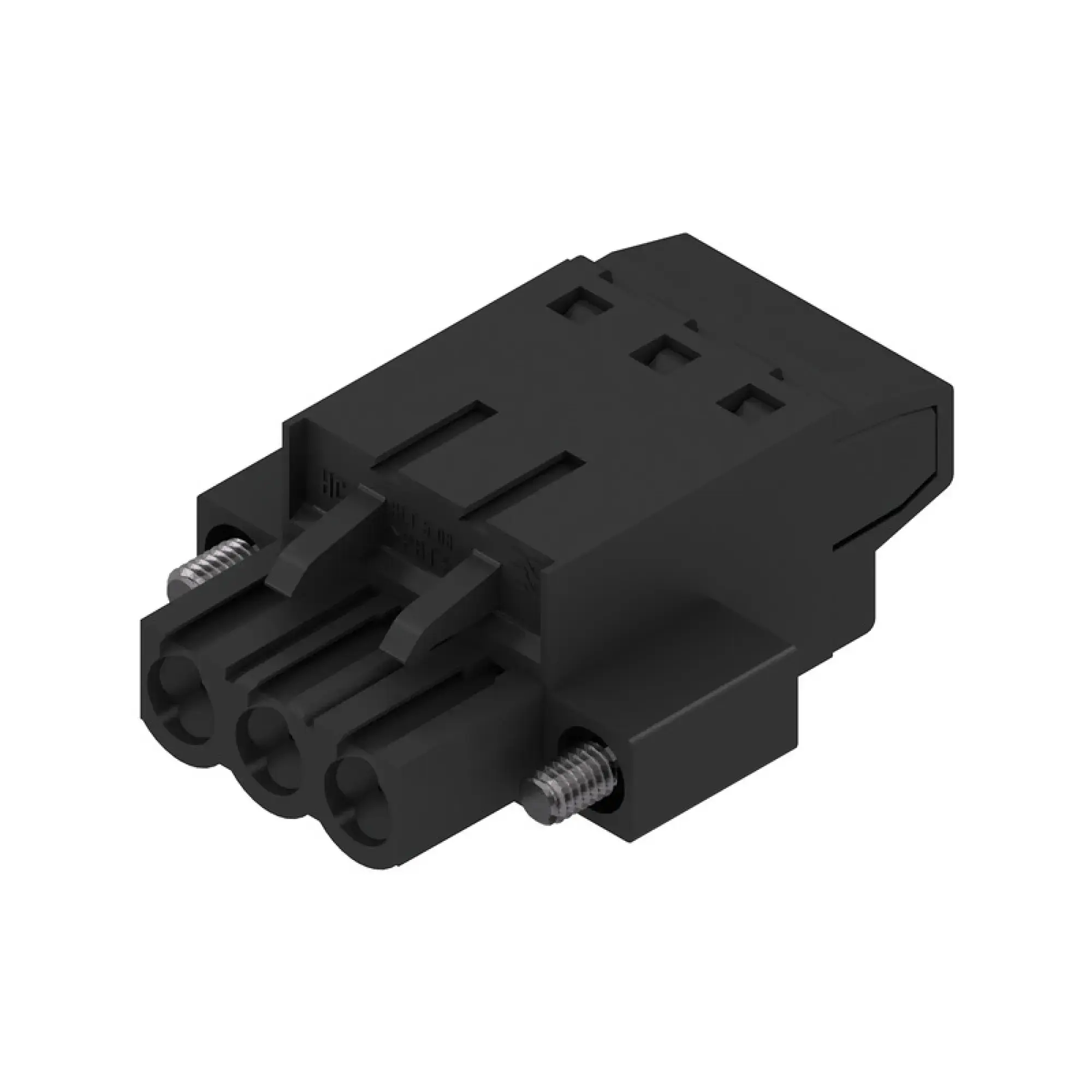 Weidmüller 1844230000 PCB connector (wire connection), 320 V, 27 A, Pitch in mm: 5.08, 2.5 mm², Number of poles: 3, TOP connection, Box (img_001) Weidmüller 1844230000 PCB connector (wire connection), 320 V, 27 A, Pitch in mm: 5.08, 2.5 mm², Number of poles: 3, TOP connection, Box (img_001)