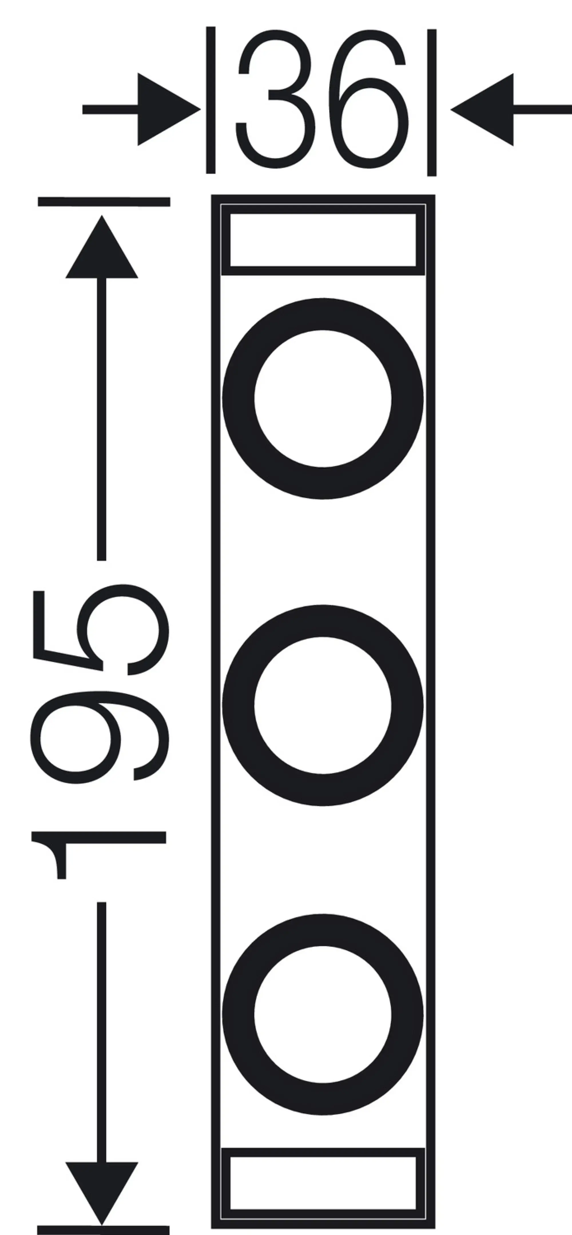 Hensel 2000681 Reitersicherungselement 3polig, 63 A, E 18 D0 2, Neozed Mi RS 18 (img_003)