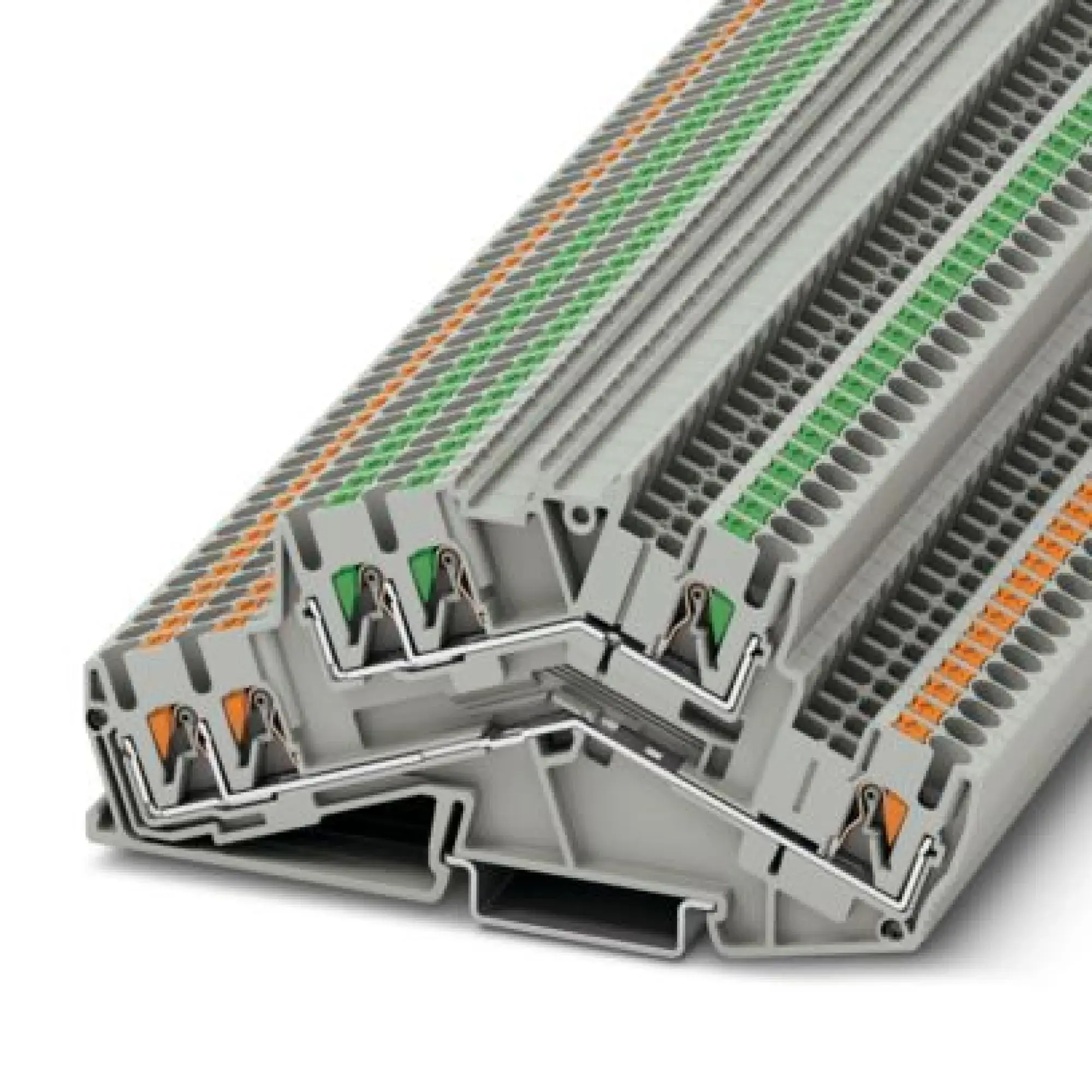Phoenix Contact 1032733 Double-level terminal block PTTBS 2,5-TWIN/U-OG/O-GN (img_001)