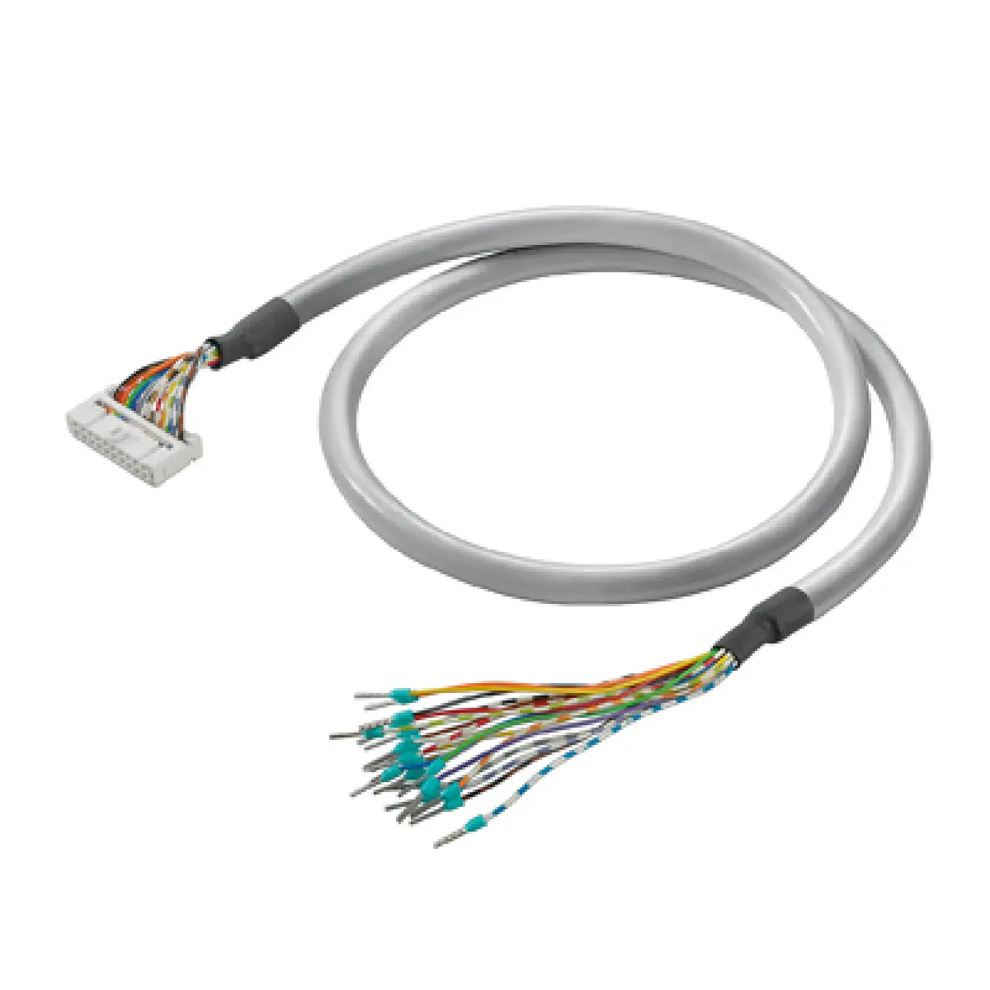 Weidmüller 2425680010 PLC-wire, Digital signals, 40-pole, Cable LIHH, 1 m, 0.14 mm² (img_001)