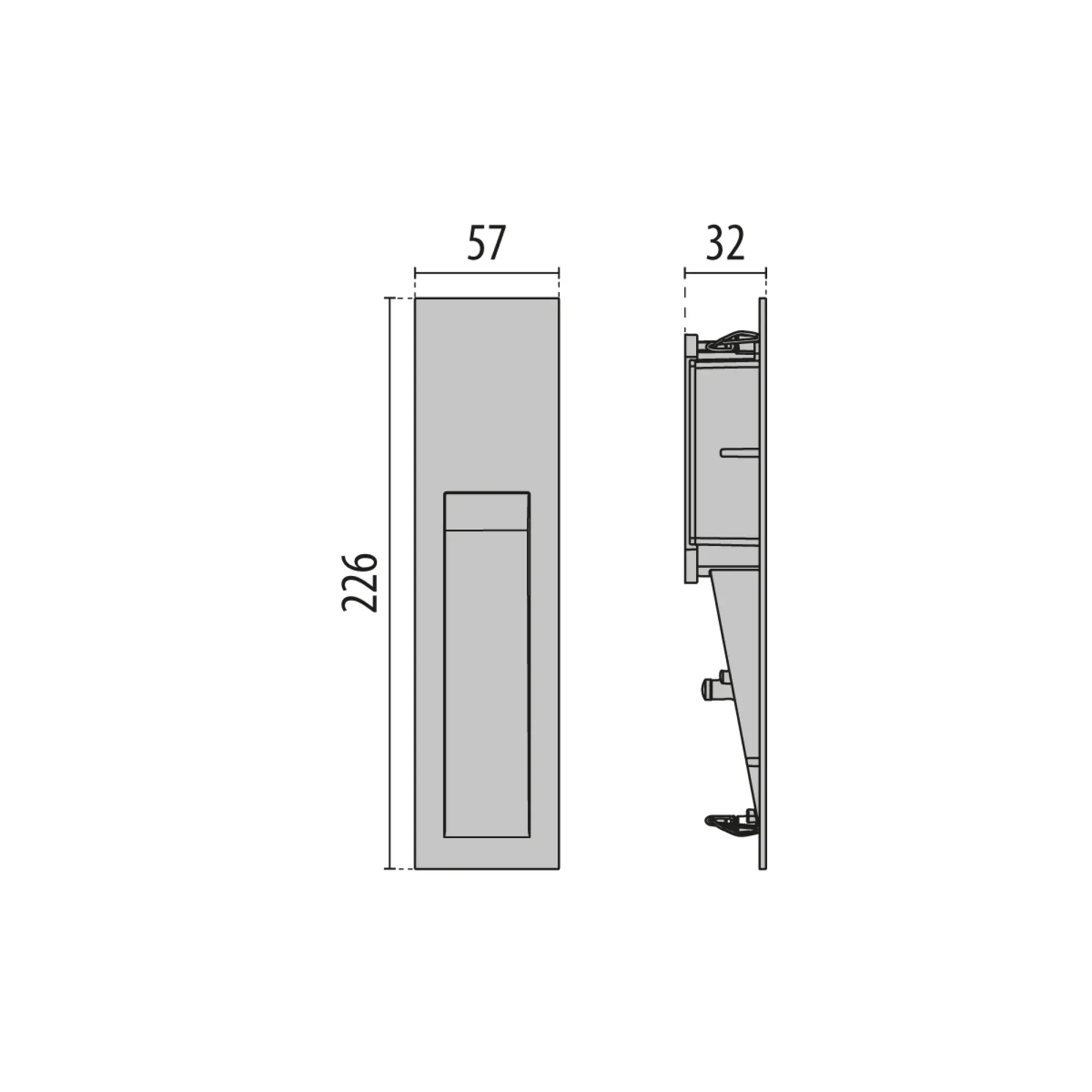 Performance iN Lighting 3118537 LED-Wandeinbauleuchte 4000K 4W statisch asymmetrische extrabreite Streuoptik 3118537 (img_003) Performance iN Lighting 3118537 LED-Wandeinbauleuchte 4000K 4W statisch asymmetrische extrabreite Streuoptik 3118537 (img_003)