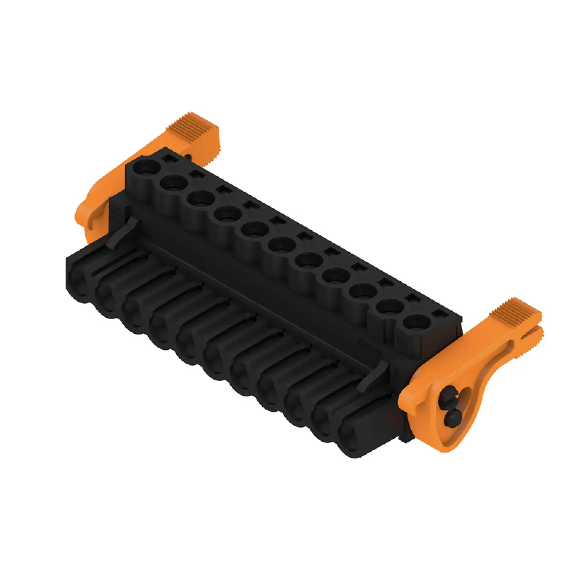 Weidmüller 1945150000 PCB connector (wire connection), 320 V, 23 A, Pitch in mm: 5.08, 4 mm², Number of poles: 11, Clamping yoke connection, Box (img_001)