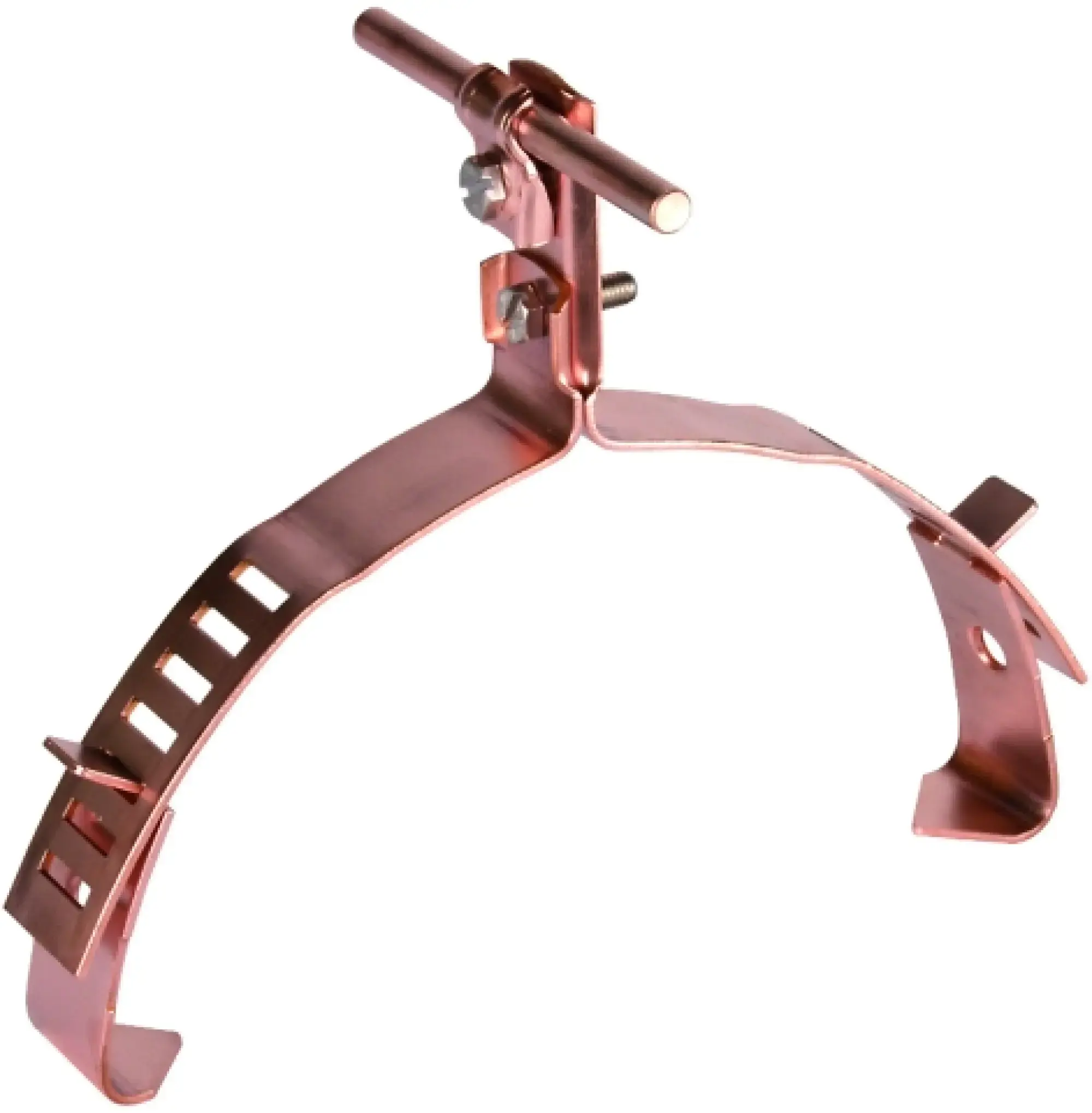 Dehn 202227 Roof cond. holder DEHNQUICK Cu for Rd 6-10mm adjustable 200-280mm (img_001) Dehn 202227 Roof cond. holder DEHNQUICK Cu for Rd 6-10mm adjustable 200-280mm (img_001)