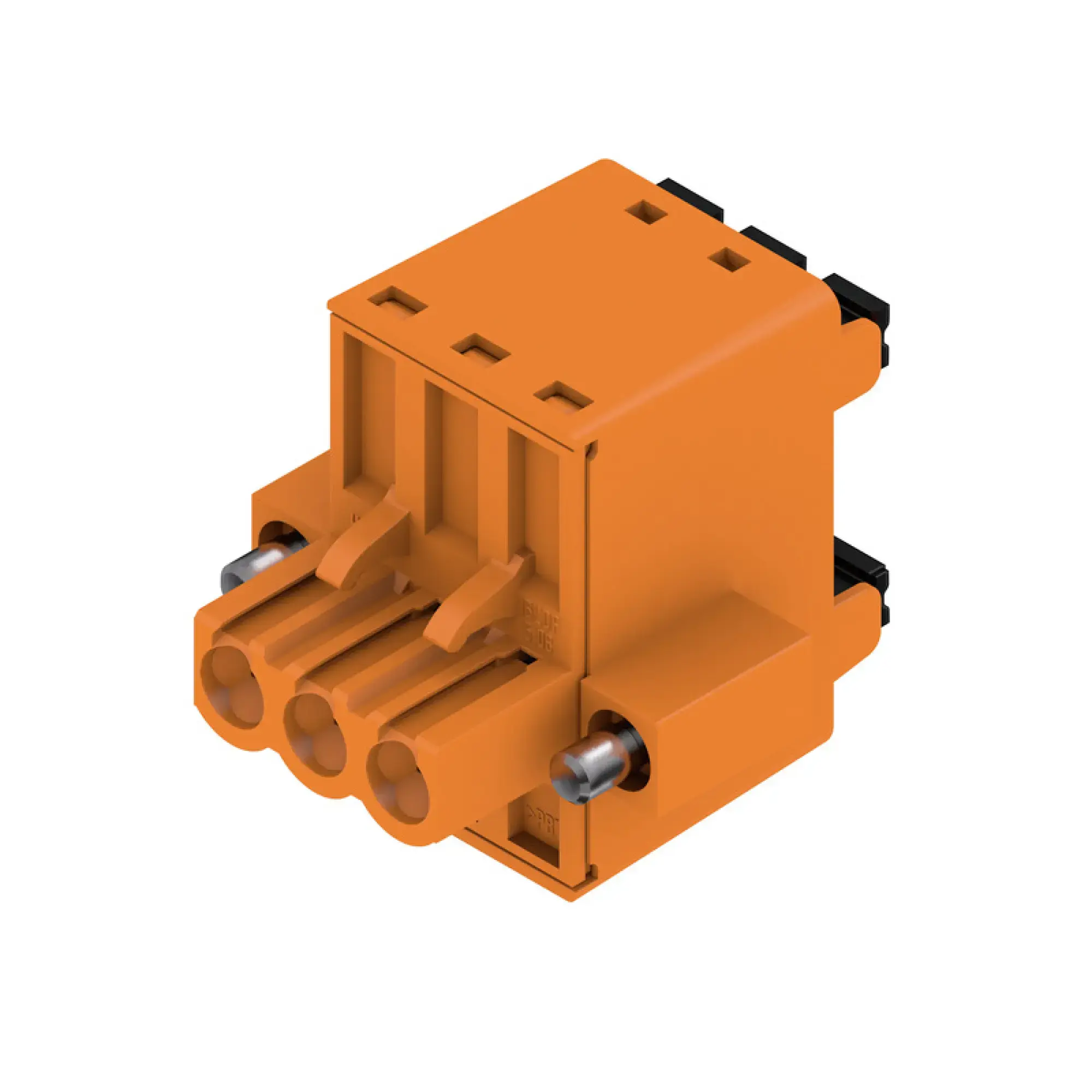 Weidmüller 1012060000 PCB connector (wire connection), 320 V, 20.8 A, Pitch in mm: 5.08, 3.31 mm², Number of poles: 3, PUSH IN with actuator, Box (img_001)