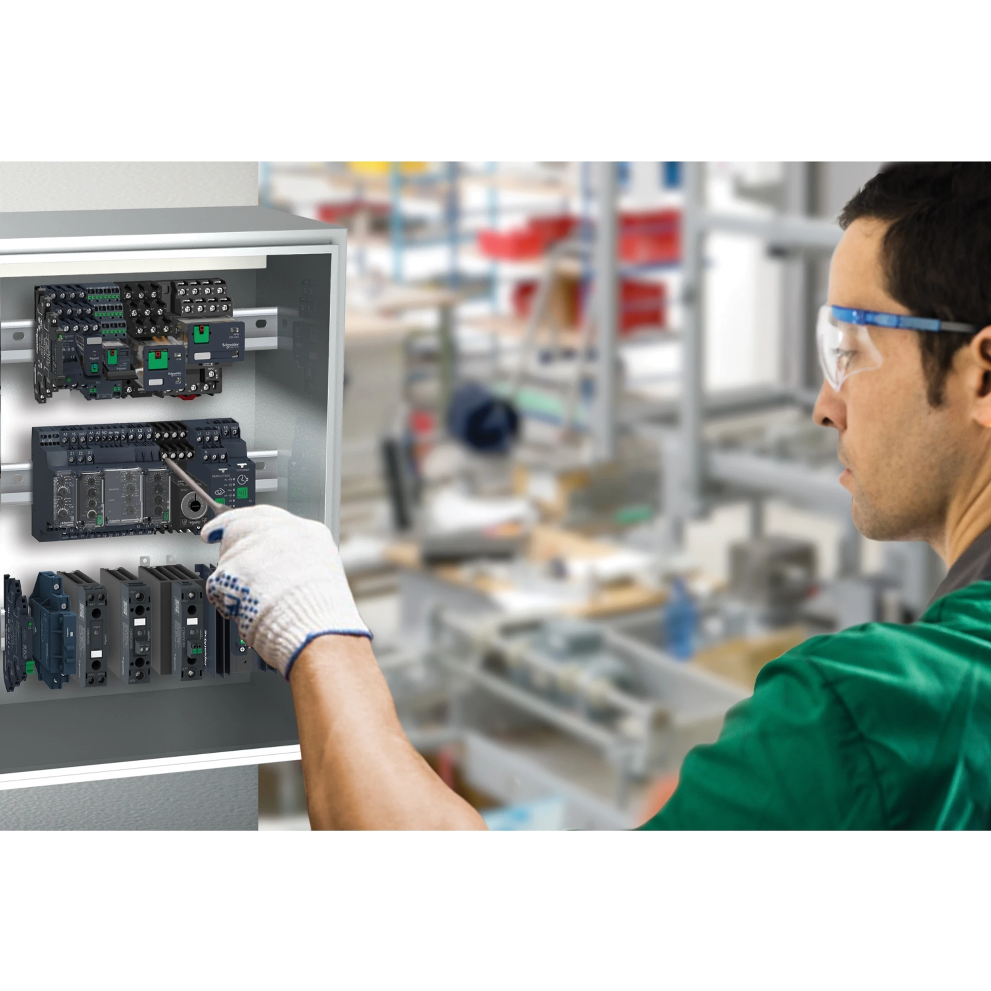 Schneider Electric SSL1A12BD Semiconductor relay, plug-in, E: 15-30 VDC, A: 24-280 VAC, 2 A, zero-voltage (img_005)