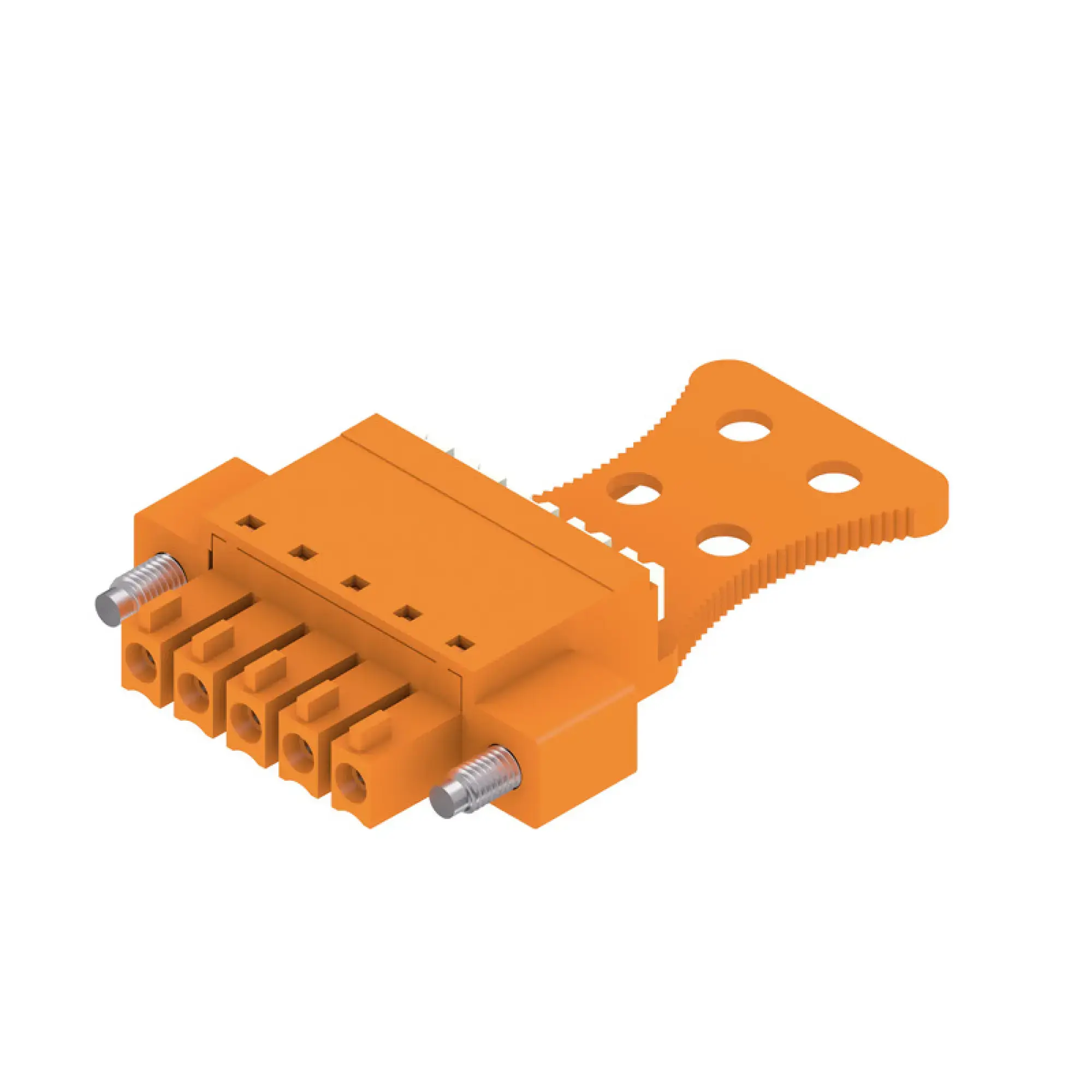 Weidmüller 1235970000 PCB connector (wire connection), 160 V, 17.5 A, Pitch in mm: 3.81, 1.5 mm², Number of poles: 5, PUSH IN with actuator, Box (img_001)