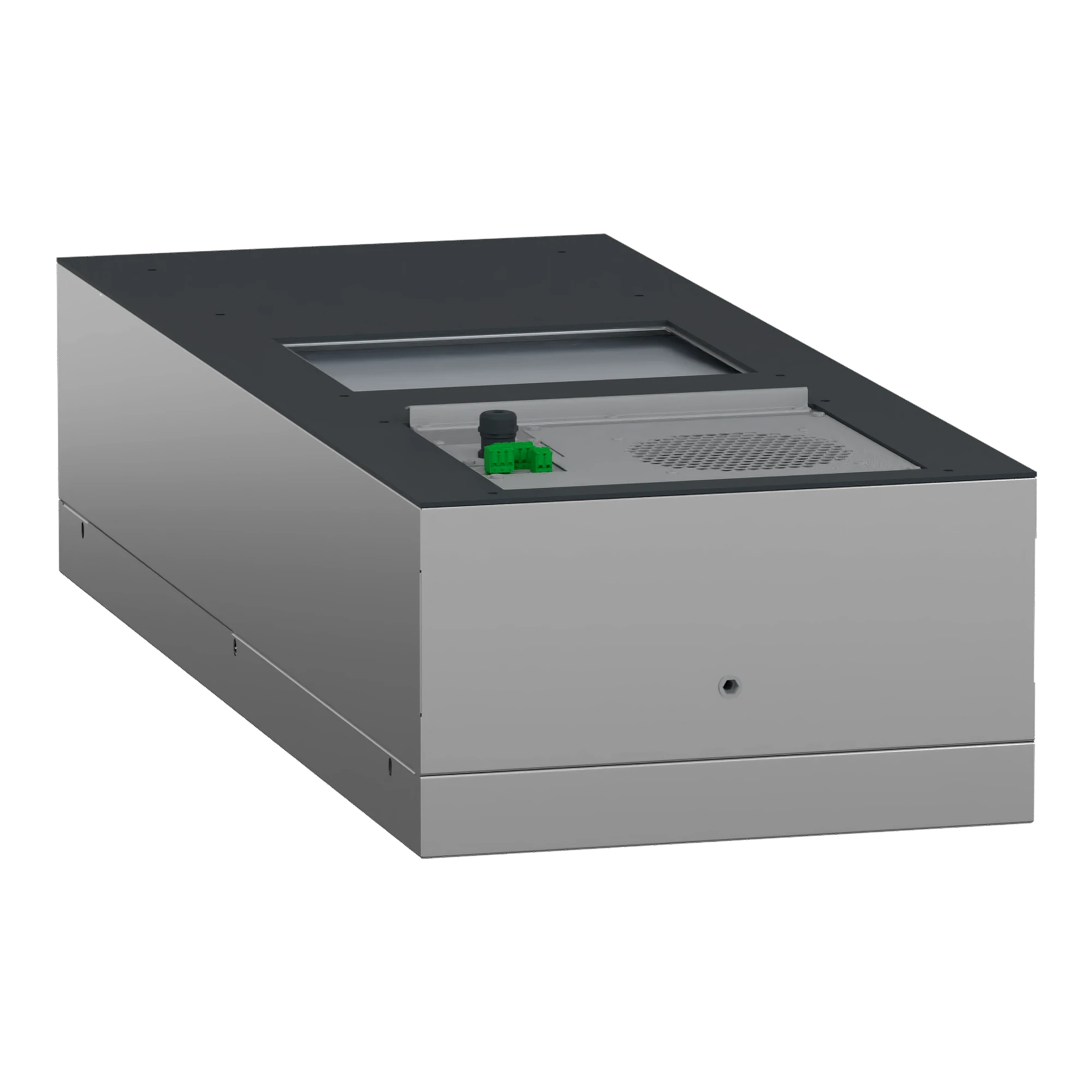 Schneider Electric NSYCUX2K3P4DG Wall-mounted cooling unit, networked, Climasys CU, stainless steel, 2kW, 3 pole, 380/460V, 50/60Hz, IP55 (img_007) Schneider Electric NSYCUX2K3P4DG Wall-mounted cooling unit, networked, Climasys CU, stainless steel, 2kW, 3 pole, 380/460V, 50/60Hz, IP55 (img_007)