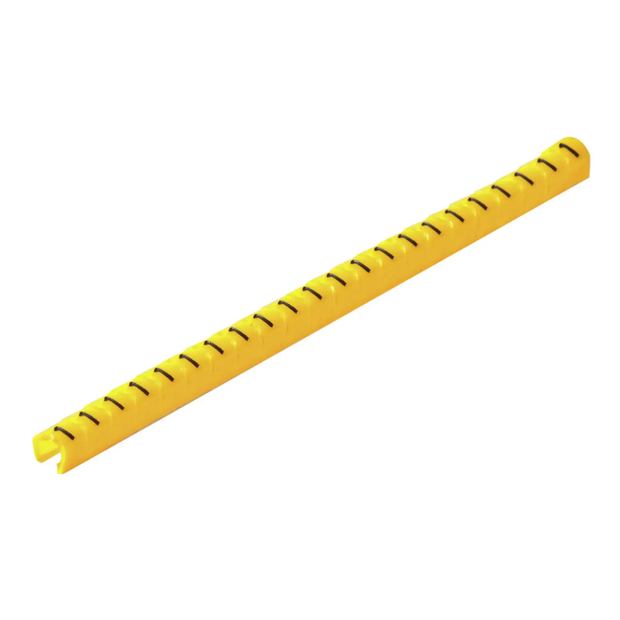 Weidmüller 0648001526 Cable coding system, yellow, Conductor O.D.:2 - 3 mm, Numbers, PVC, soft, without Cadmium, -30...80 °C (img_001)