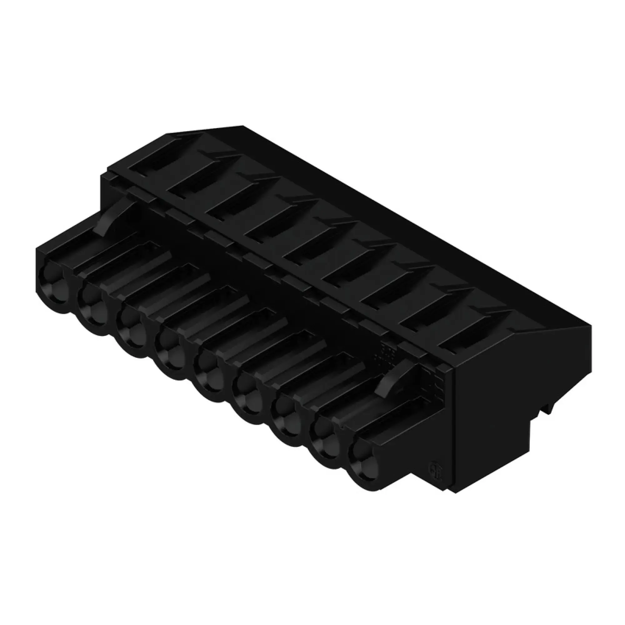 Weidmüller 1959030000 PCB connector (wire connection), 320 V, 23 A, Pitch in mm: 5.00, 4 mm², Number of poles: 9, Clamping yoke connection, Box (img_001)