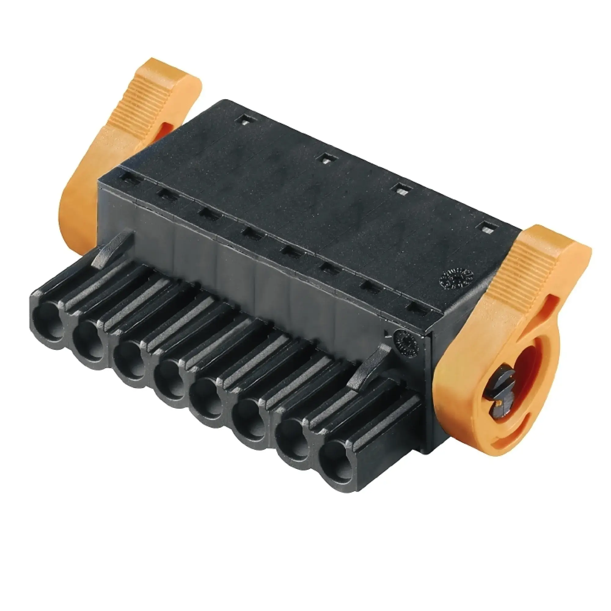 Weidmüller 1014790000 PCB connector (wire connection), 320 V, 24 A, Pitch in mm: 5.08, 3.31 mm², Number of poles: 8, PUSH IN with actuator, Box (img_001)