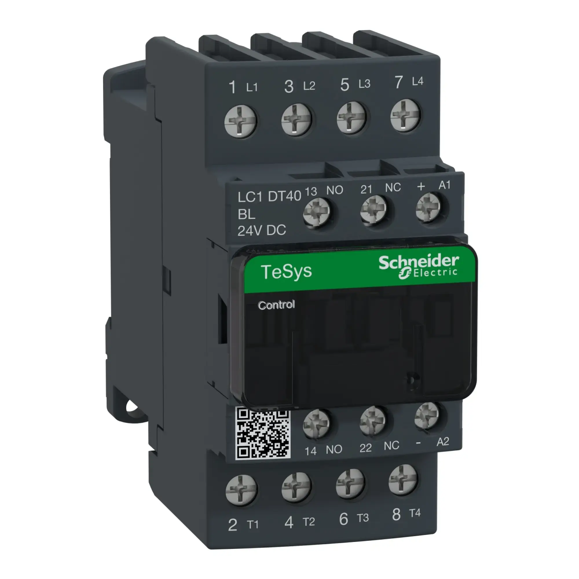 Schneider Electric LC1DT40BL Power contactor LC1D 4p, +1NO+1NC, Coil 24 V DC (img_002)