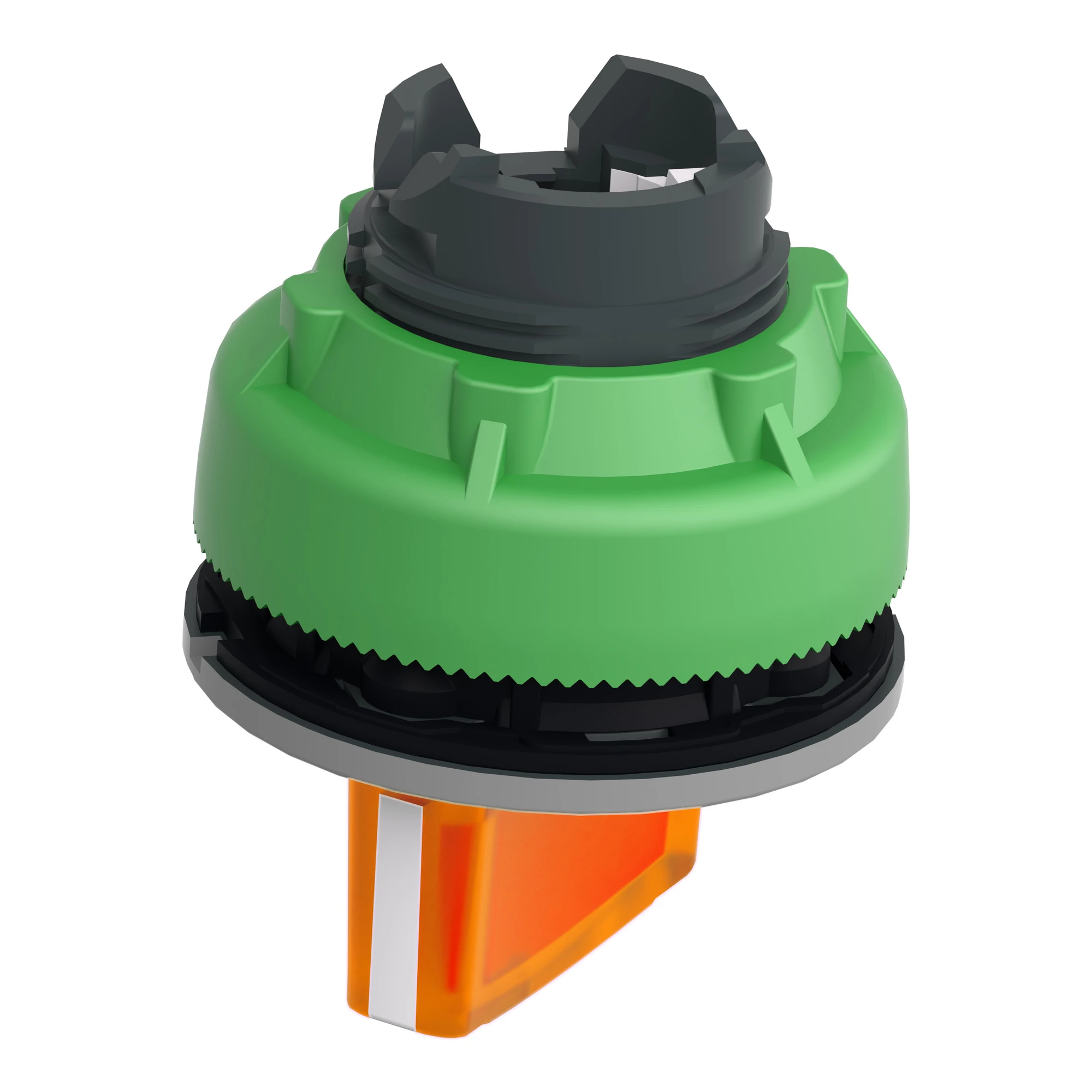 Schneider Electric ZB5FK1253C0 Illuminated Selector Switch, Front Element, Harmony XB5F, Plastic, 30mm, Orange, for Universal LED, 2 Positions, Latching (img_007) Schneider Electric ZB5FK1253C0 Illuminated Selector Switch, Front Element, Harmony XB5F, Plastic, 30mm, Orange, for Universal LED, 2 Positions, Latching (img_007)