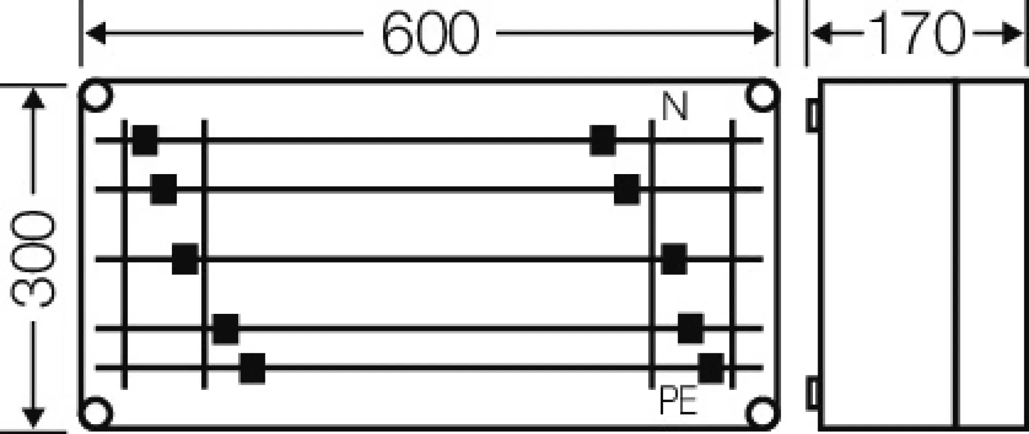 Hensel 20001384 Mi-Wandlergehäuse 600x300mm, Sammelschienen 630 A, 5polig Mi 2446 (img_003) Hensel 20001384 Mi-Wandlergehäuse 600x300mm, Sammelschienen 630 A, 5polig Mi 2446 (img_003)