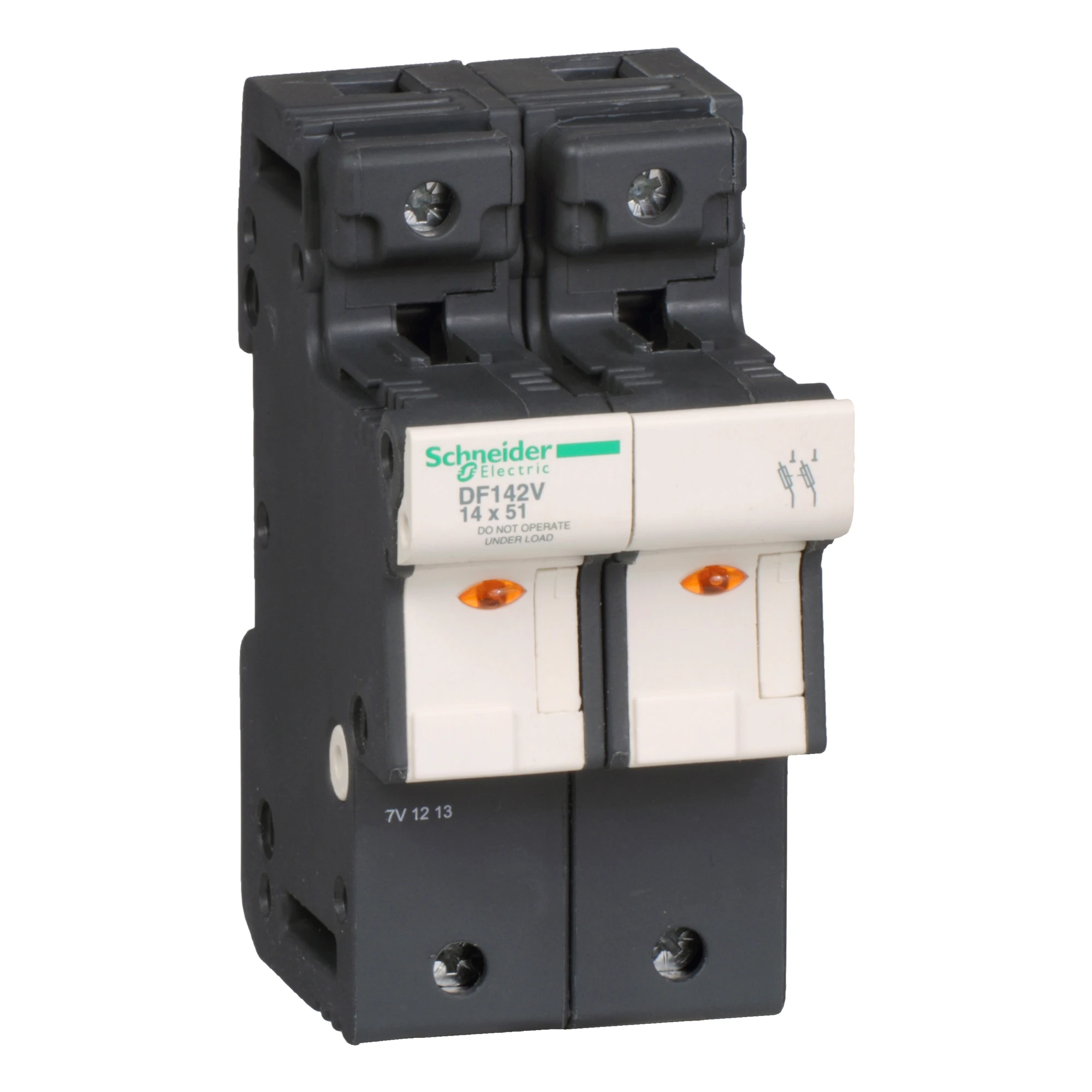 Schneider Electric DF142V Safety holder TeSys 2p 50A, fuse-link size 14x51mm, with ind. for fuse-failure (img_001) Schneider Electric DF142V Safety holder TeSys 2p 50A, fuse-link size 14x51mm, with ind. for fuse-failure (img_001)