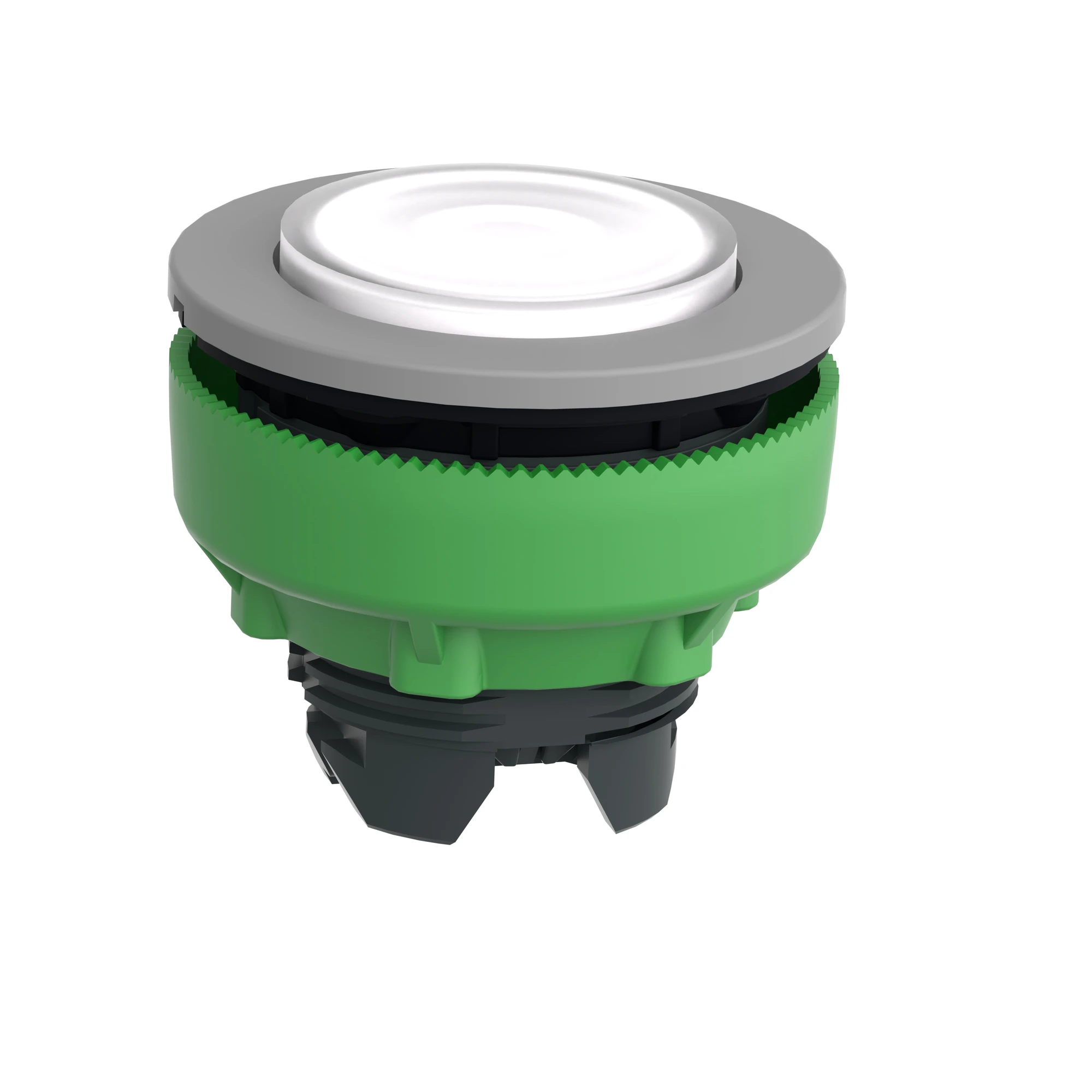 Schneider Electric ZB5FH13C0 Illuminated push button, front element, Harmony XB5F, plastic, 30mm, light grey, white, protruding, unlabelled, latching (img_004) Schneider Electric ZB5FH13C0 Illuminated push button, front element, Harmony XB5F, plastic, 30mm, light grey, white, protruding, unlabelled, latching (img_004)