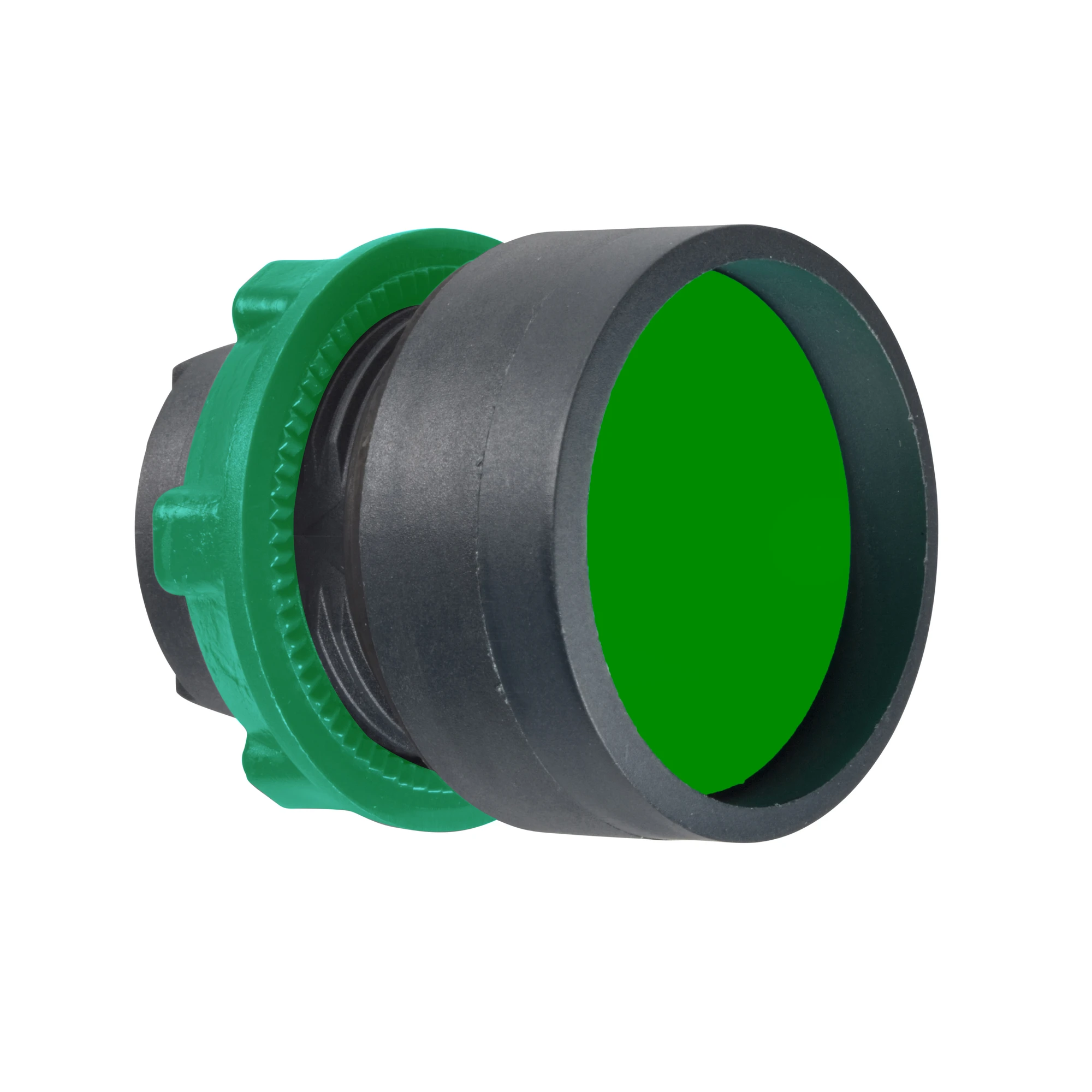 Schneider Electric ZB5AA36 Pushbutton, front element, Harmony XB5, plastic, 22mm, green, reset, unmarked, momentary (img_001) Schneider Electric ZB5AA36 Pushbutton, front element, Harmony XB5, plastic, 22mm, green, reset, unmarked, momentary (img_001)