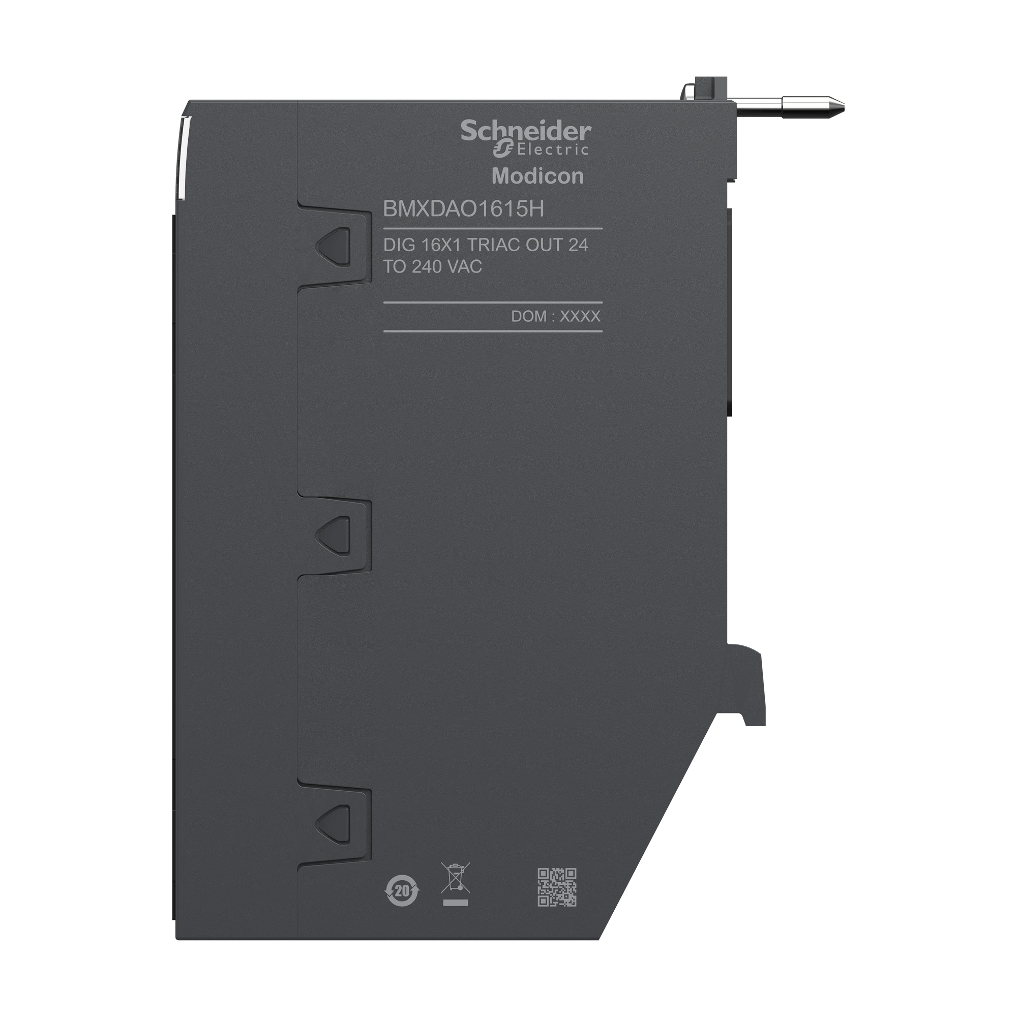 Schneider Electric BMXDAO1615H Modicon X80 I/O Module, 16 isolated triac outputs, 24-240V AC, rugged design (img_005) Schneider Electric BMXDAO1615H Modicon X80 I/O Module, 16 isolated triac outputs, 24-240V AC, rugged design (img_005)