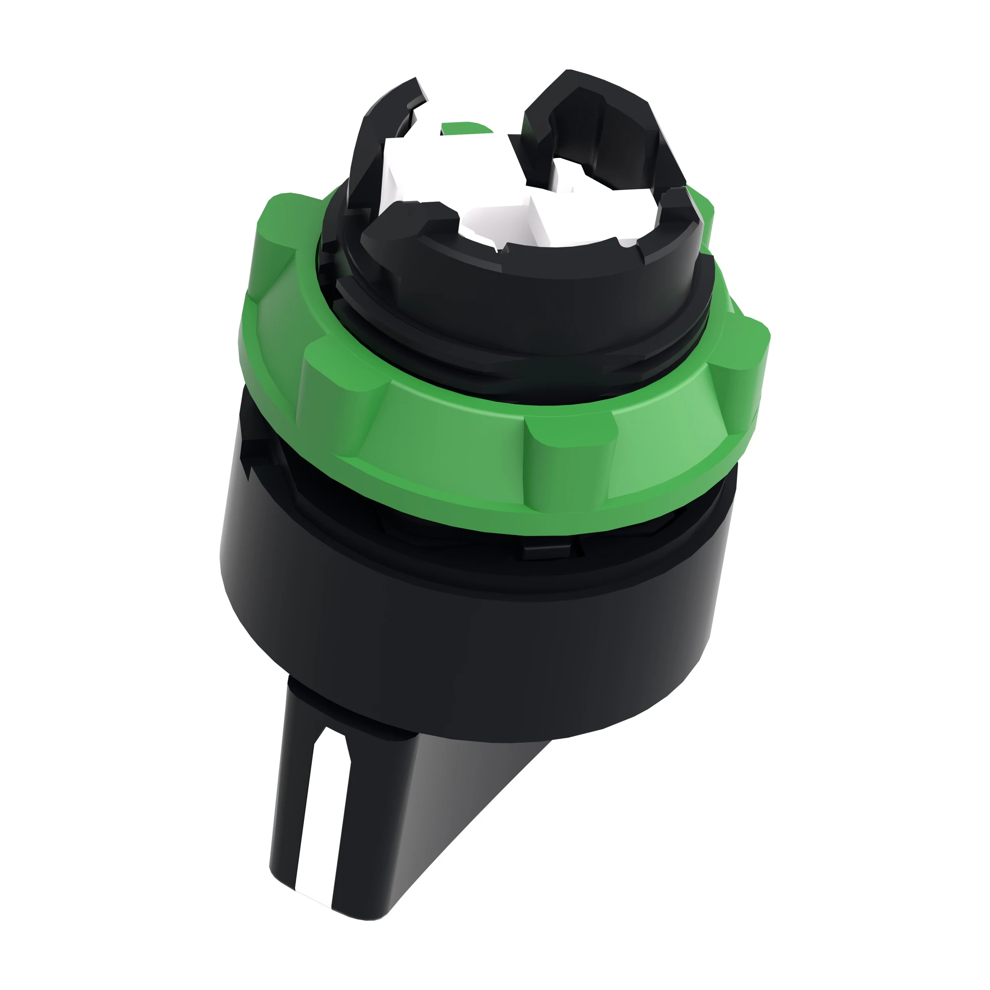 Schneider Electric ZB5AD4 Selector switch, front element, Harmony XB5, plastic, 22mm, black, 2 positions, momentary (img_006)