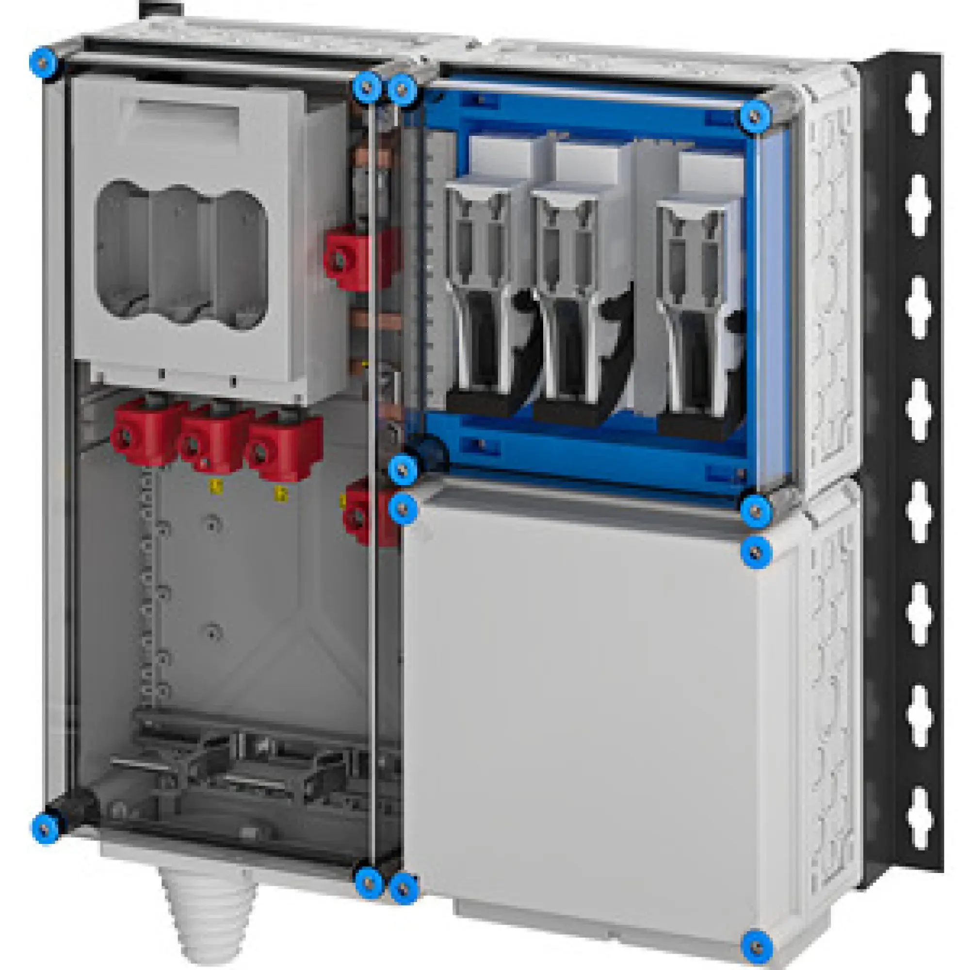 Hensel 20001582 PV-Wechselrichter-Sammler, 140kVA, 3-phasige Wechselrichter Mi PV 7324 (img_001)