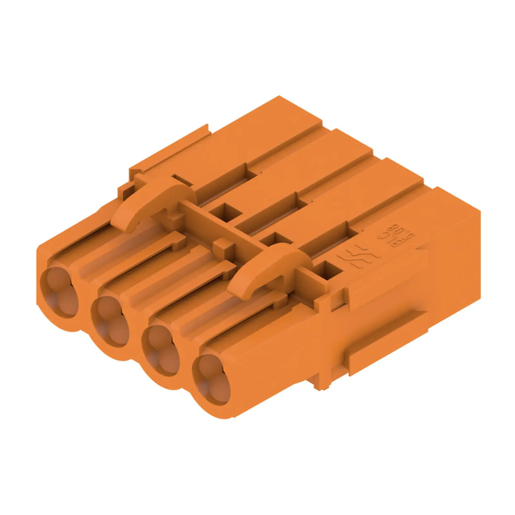 Weidmüller 1649390000 PCB connector (wire connection), 320 V, 21 A, Pitch in mm: 5.08, 2.5 mm², Number of poles: 4, Crimp connection, Box (img_001)