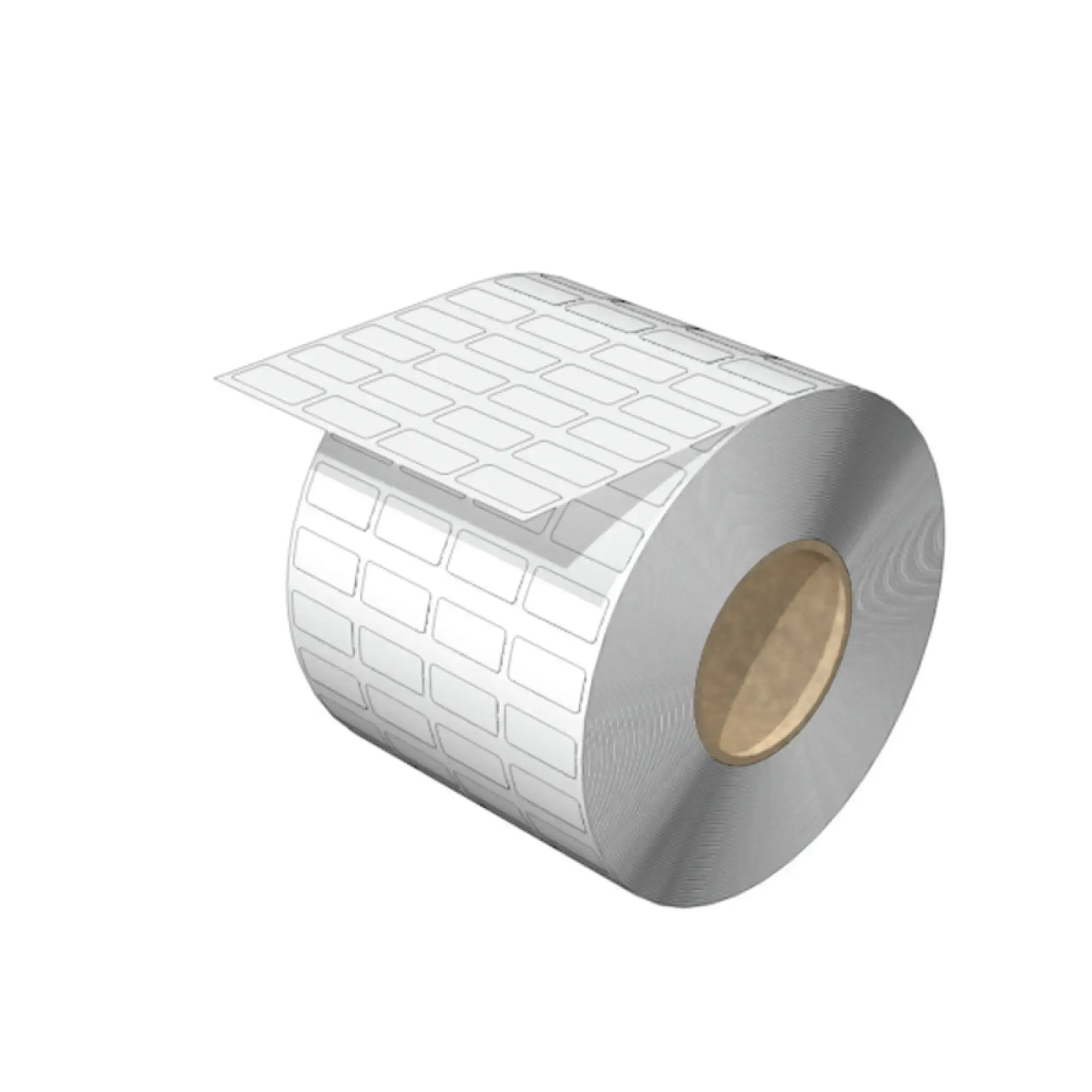 Weidmüller 2712050000 Device marking, Width: 17 mm, Polyester, white, Operating temperature range: -29...150 °C (img_001)