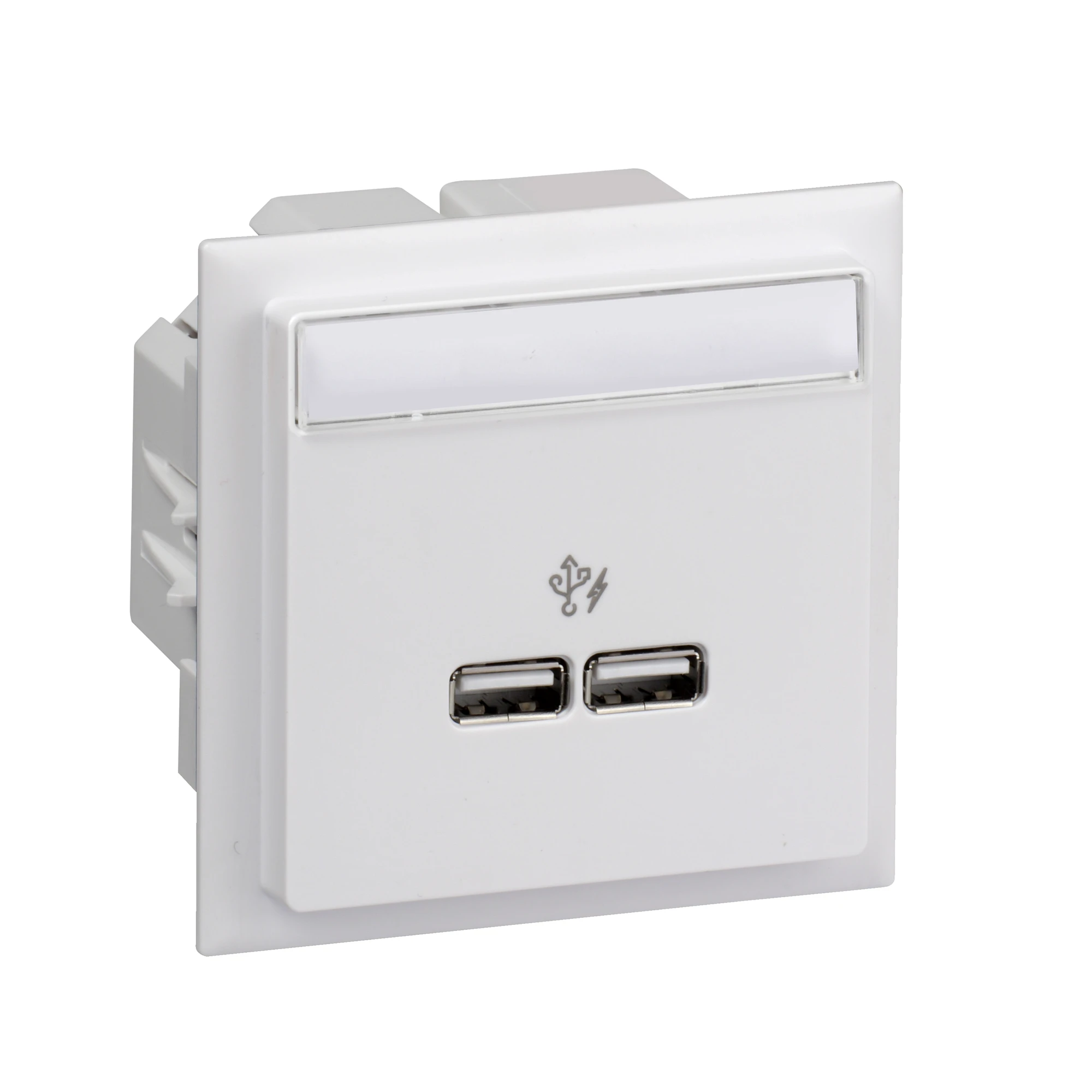 Schneider Electric INS60520 USB CHARGING STATION with Socket max. 2.4A ABD SF AL A+A Type: CYB USB Type A+A white (img_001) Schneider Electric INS60520 USB CHARGING STATION with Socket max. 2.4A ABD SF AL A+A Type: CYB USB Type A+A white (img_001)