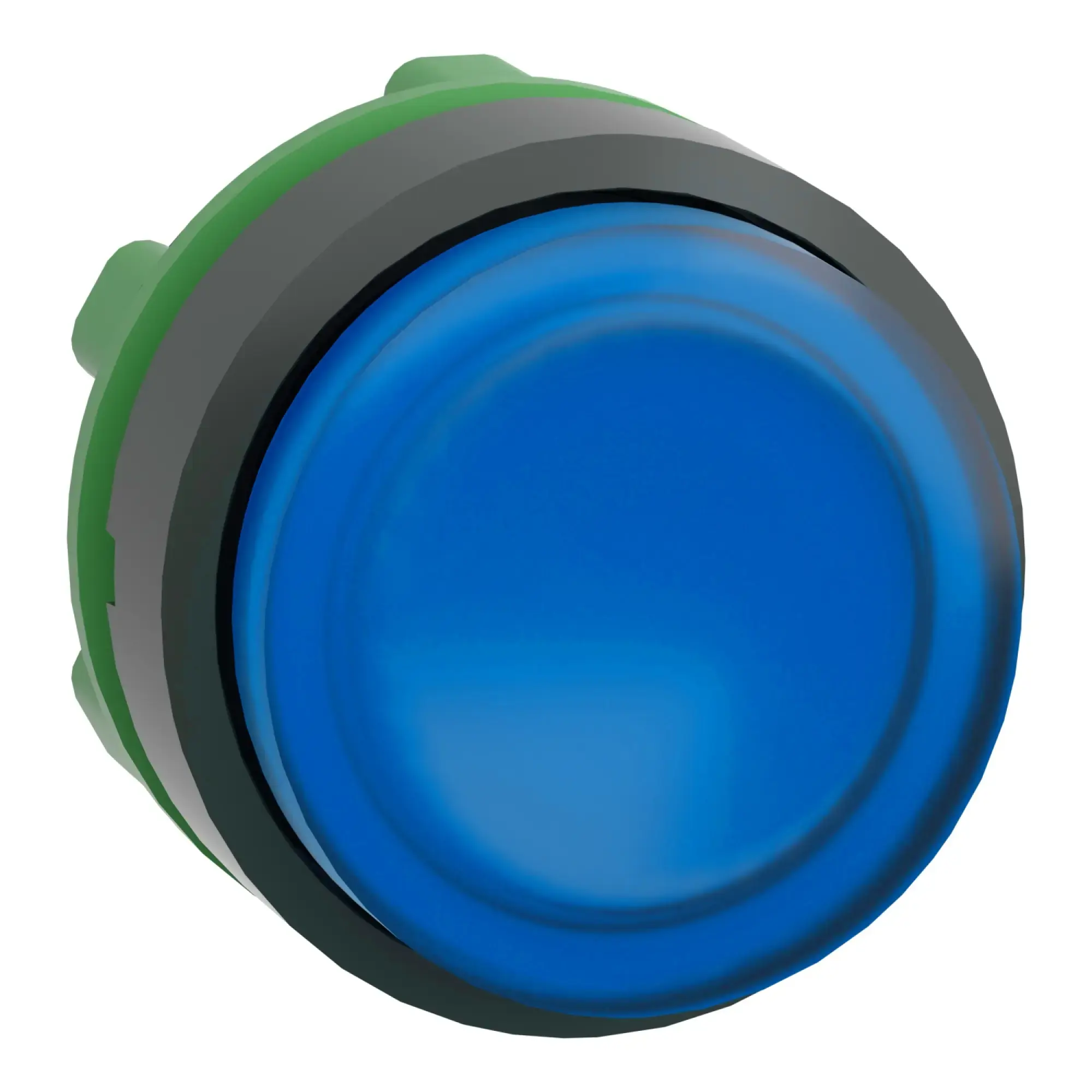 Schneider Electric ZB5AW163 Illuminated pushbutton, front element, Harmony XB5, plastic, 22mm, blue, projecting, for universal LED (img_009) Schneider Electric ZB5AW163 Illuminated pushbutton, front element, Harmony XB5, plastic, 22mm, blue, projecting, for universal LED (img_009)