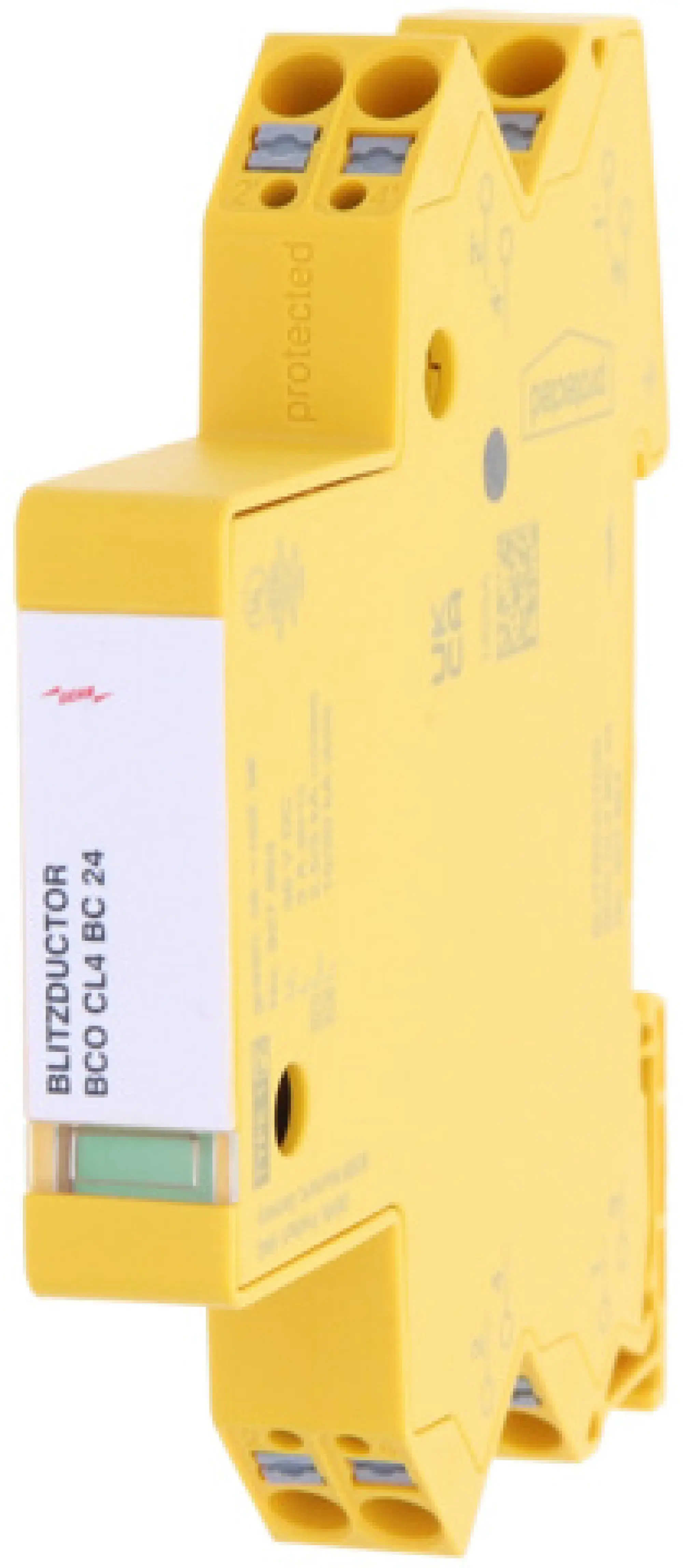 Dehn 927954 Compact comb. arrester f. measuring circuits BLITZDUCTORconnect with status indication (img_003)