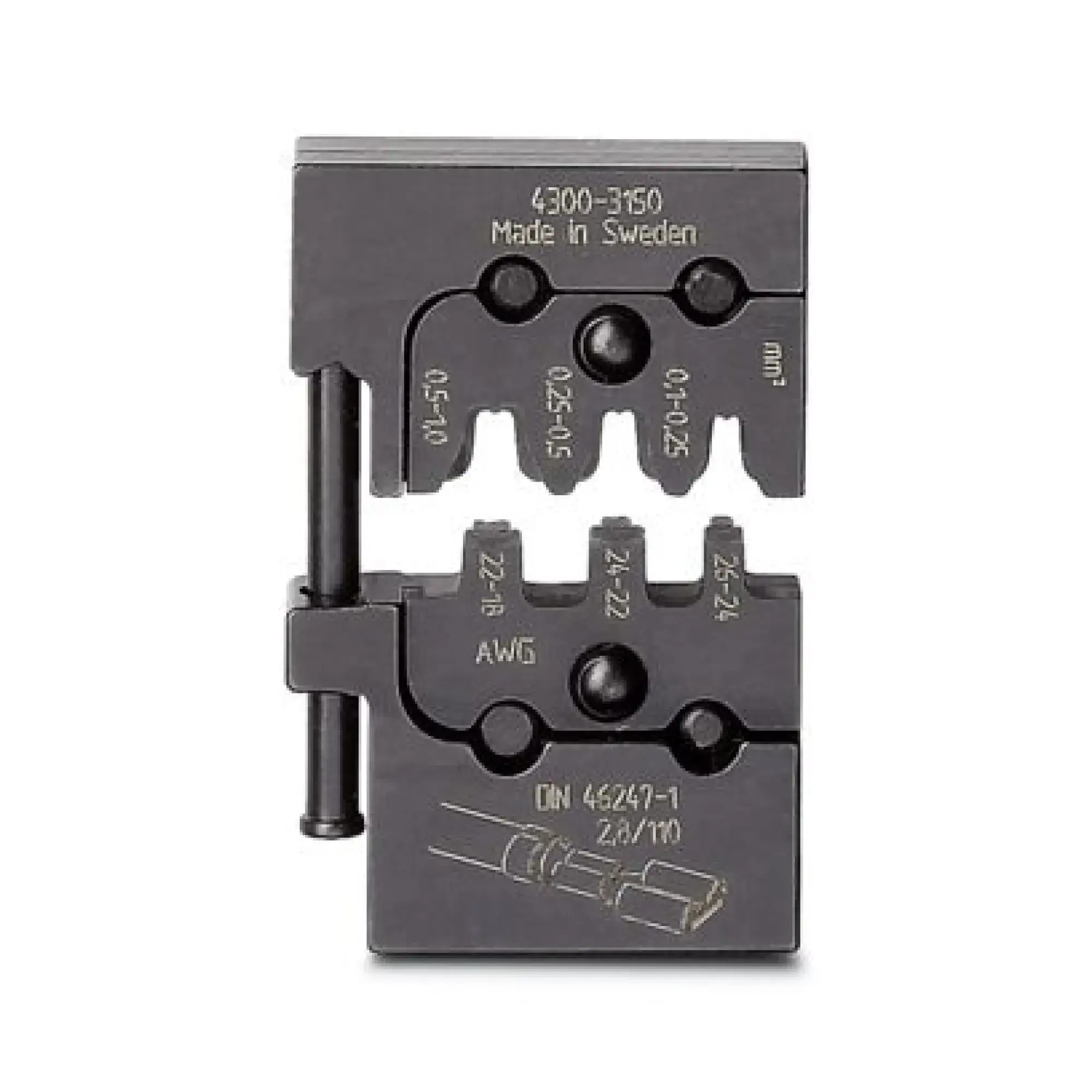 Phoenix Contact 1212083 Crimp insert CRIMPFOX-M SC 1/DIE (img_001) Phoenix Contact 1212083 Crimp insert CRIMPFOX-M SC 1/DIE (img_001)