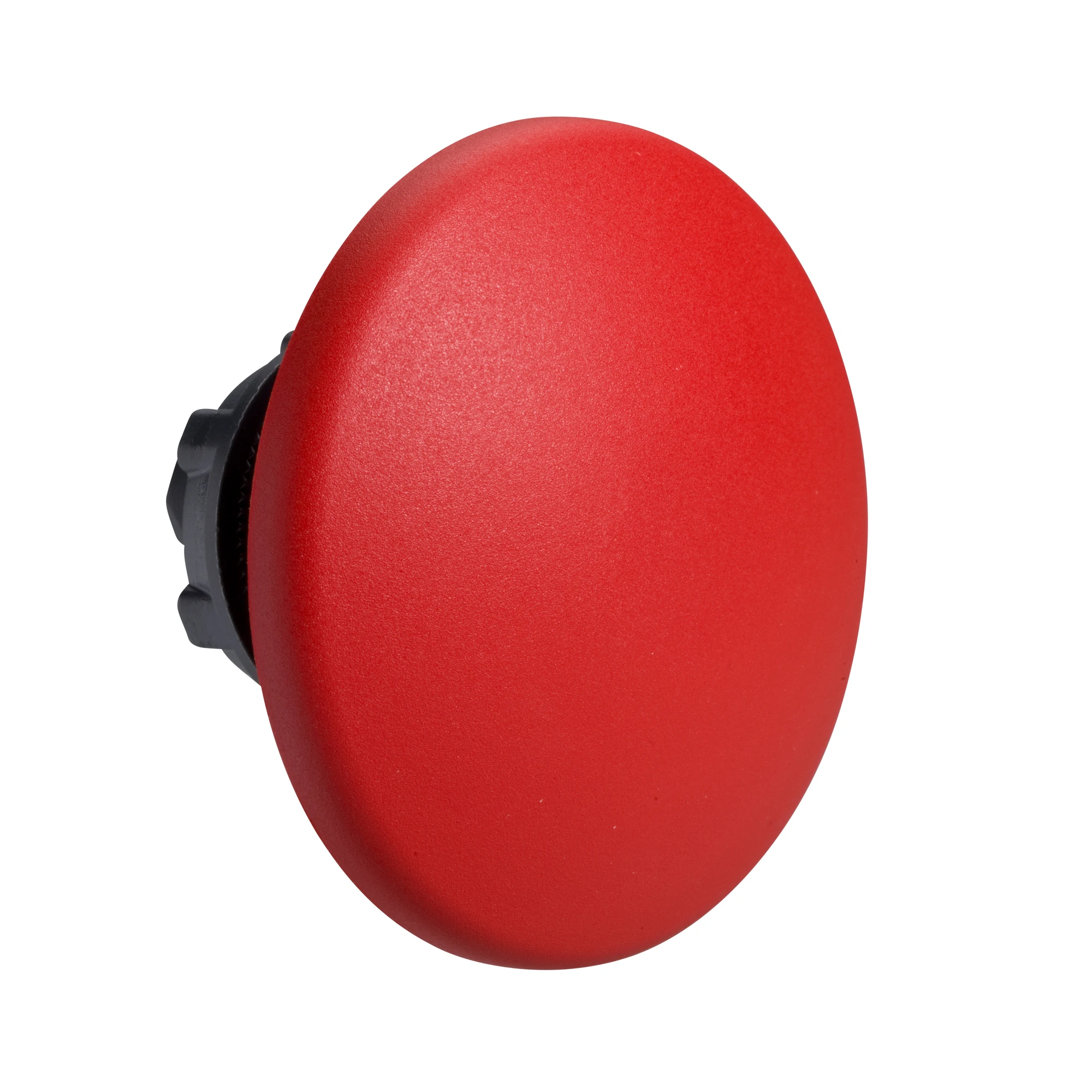 Schneider Electric ZB5AR416 Mushroom Pushbutton, Front Element, Harmony XB5, Plastic, 22mm, Red, Mushroom 60mm, Convex, Unlabeled, Momentary (img_001)