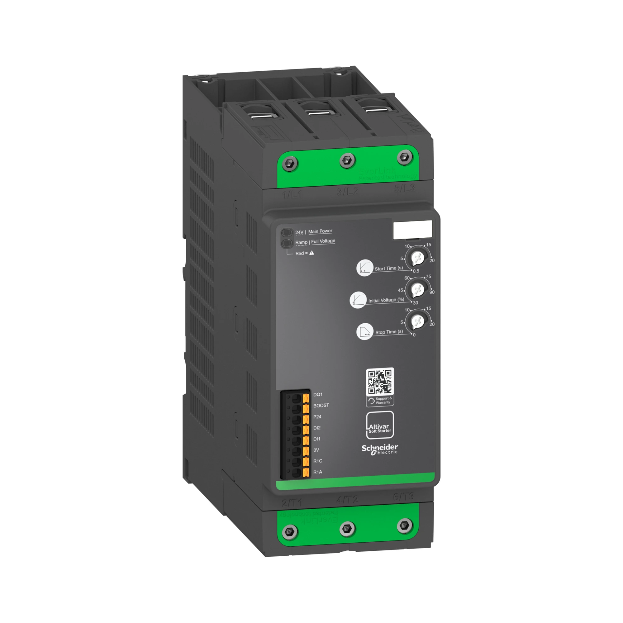 Schneider Electric ATS130N2C11LT Altivar Sanftanlasser ATS130, 105A, 200 bis 480V AC, Steuerspannung 24V DC (img_001) Schneider Electric ATS130N2C11LT Altivar Sanftanlasser ATS130, 105A, 200 bis 480V AC, Steuerspannung 24V DC (img_001)