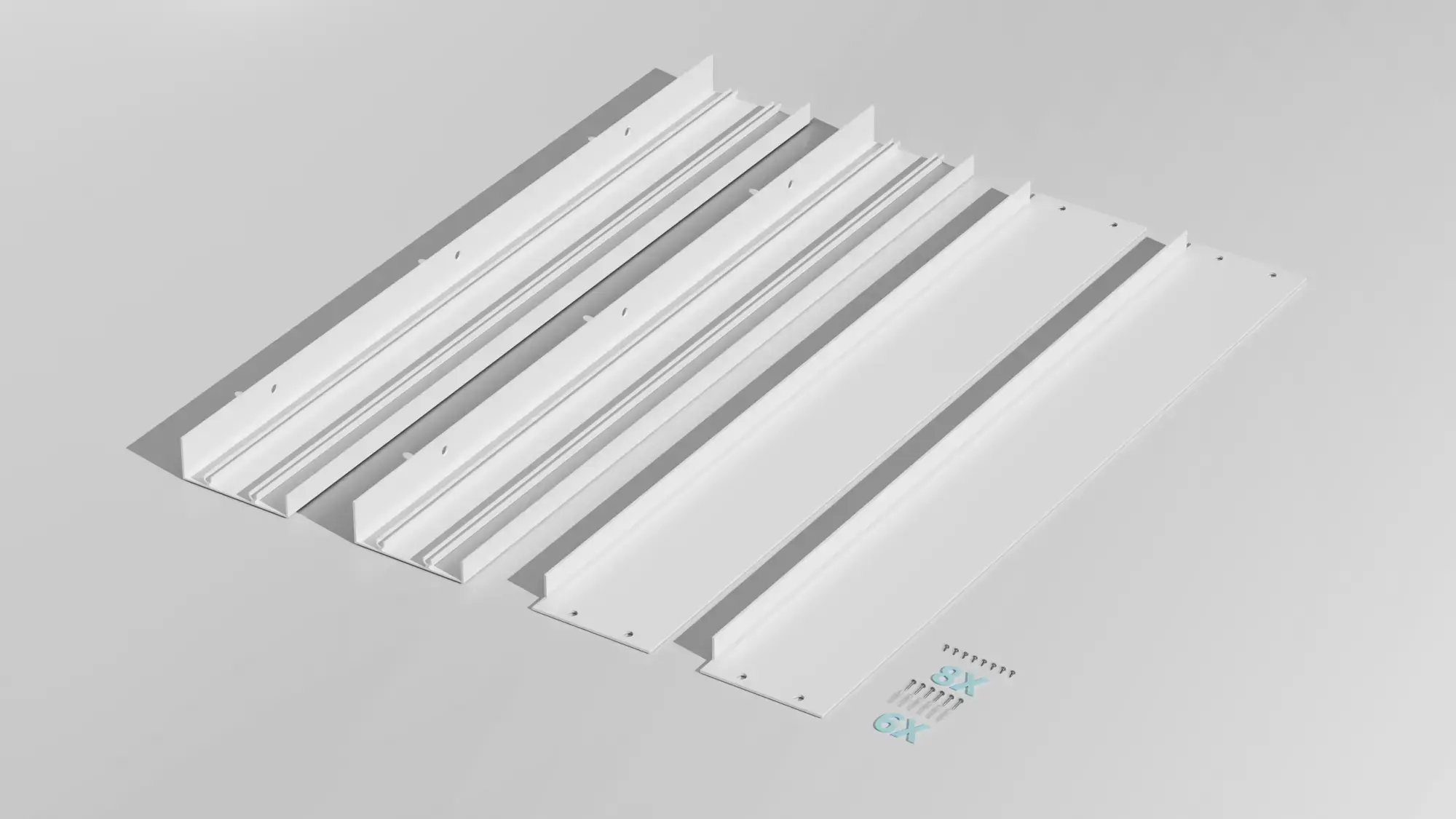 WSU Lights WS0000037-600 Surface-mounted frame for LED panel 60x60 cm white (img_005)