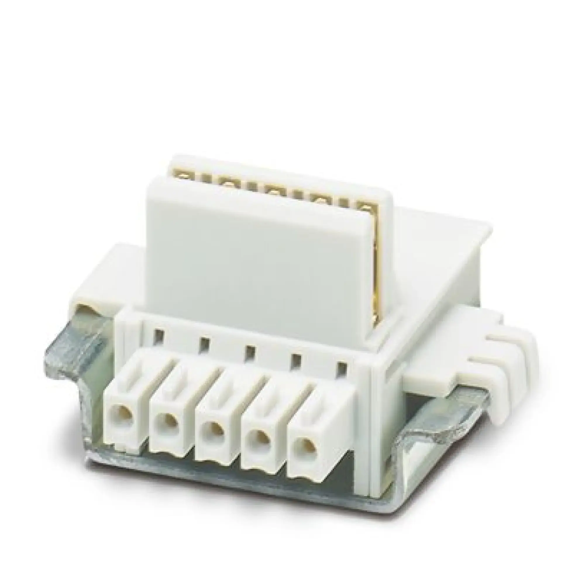 Phoenix Contact 2201732 DIN rail bus connector ME 22,5 TBUS 1,5/4P1S KMGY (img_001)