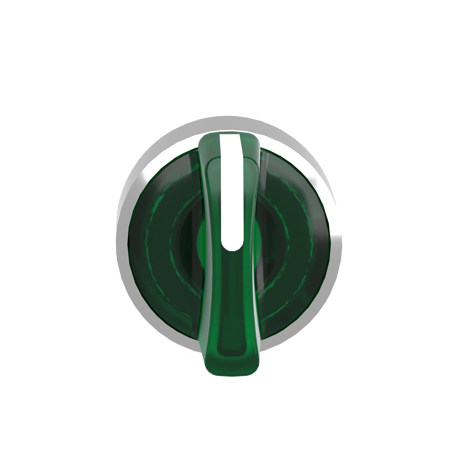 Schneider Electric ZB4BK1833 Illuminated selector switch, front element, Harmony XB4, metal, 22mm, green, for universal LED, 3 positions, momentary right (img_006)