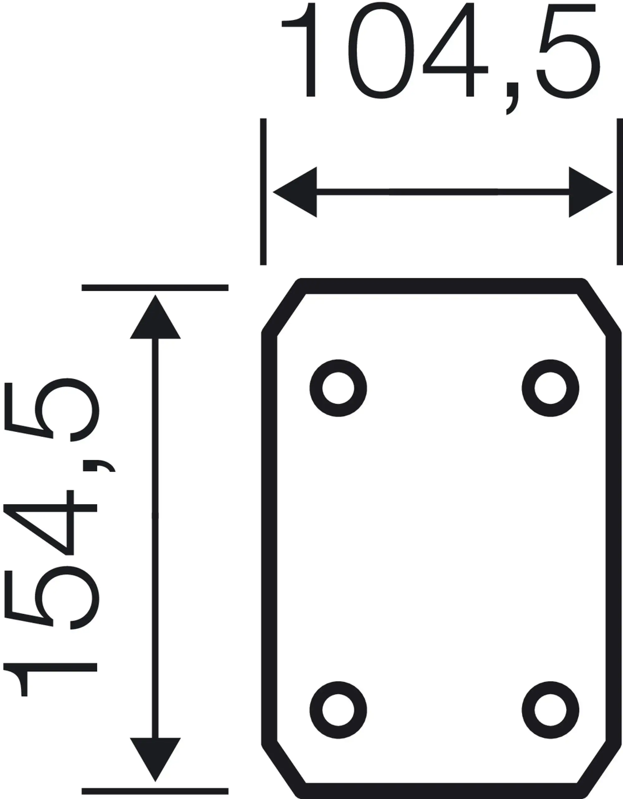 Hensel 62000258 Montageplatte aus Isolierstoff 4 mm stark, für EB 10.. Leergehäuse EB MP 10 (img_003)